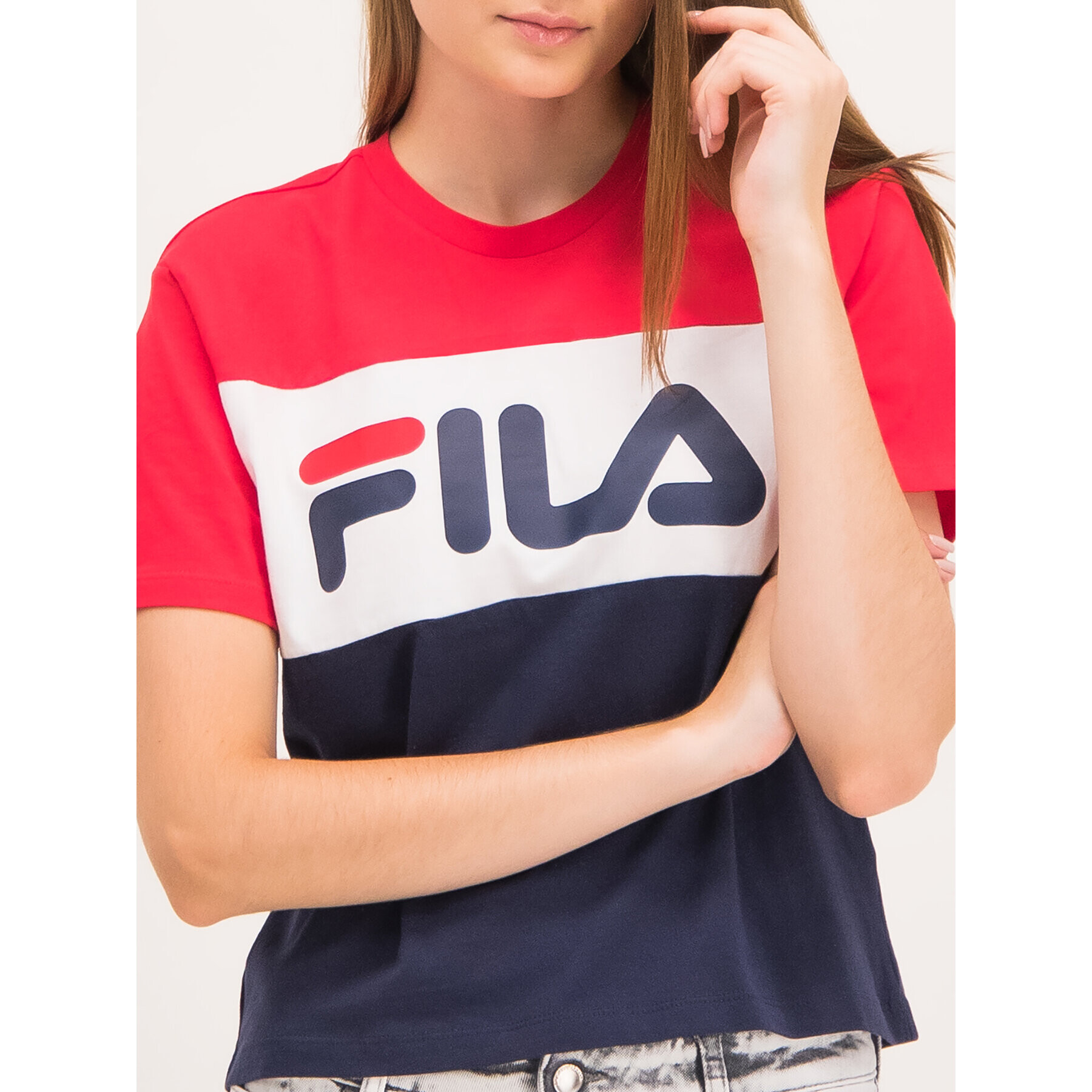 Fila T-Shirt Allison 682125 Barevná Regular Fit - Pepit.cz