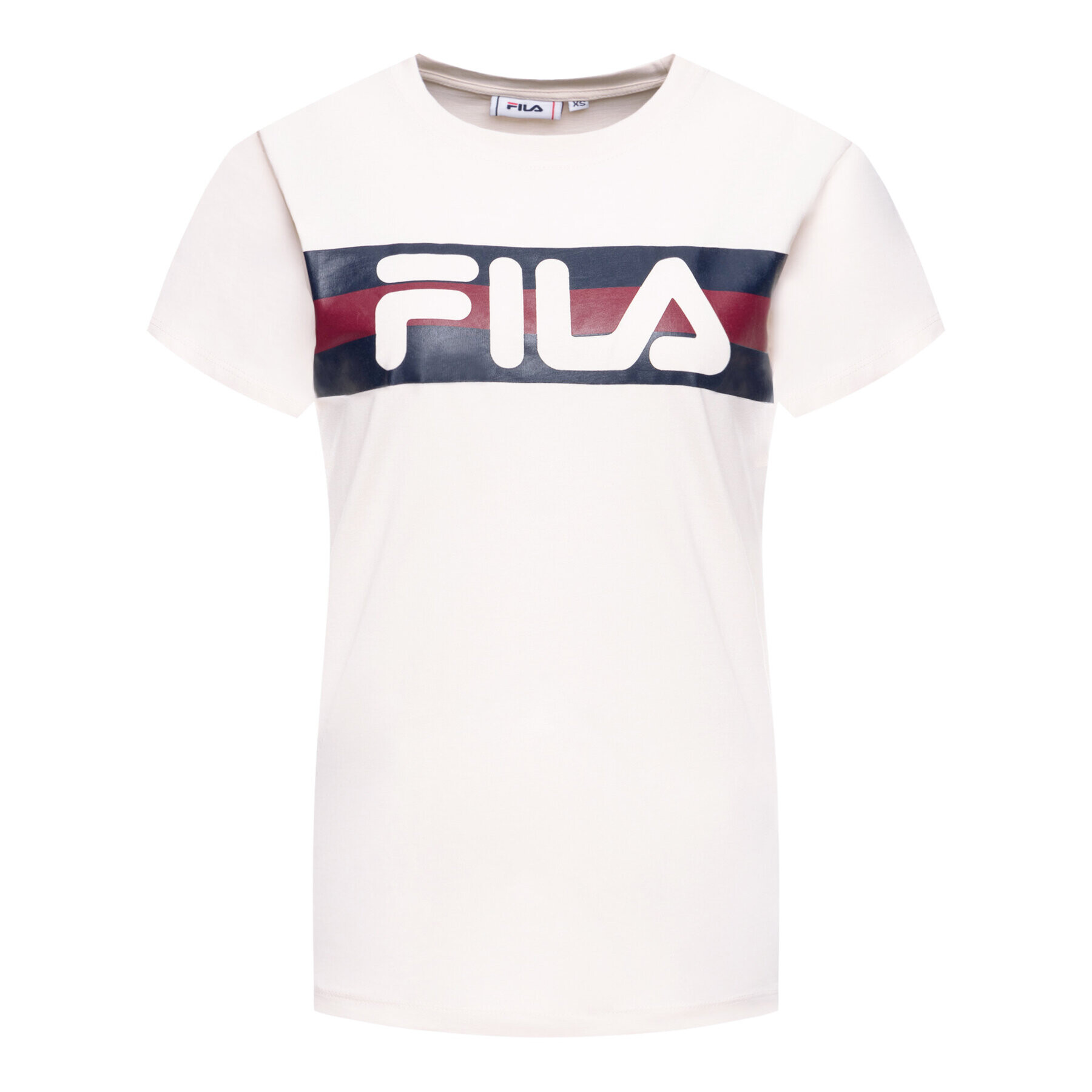 Fila T-Shirt Azrielle Graphic 687222 Béžová Regular Fit - Pepit.cz