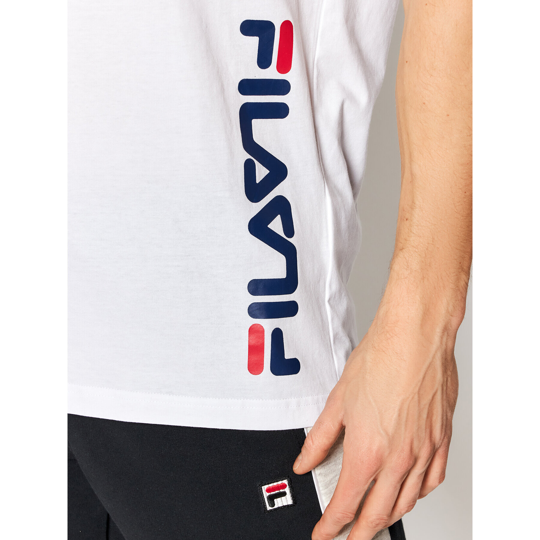 Fila T-Shirt Barstow 768989 Bílá Loose Fit - Pepit.cz