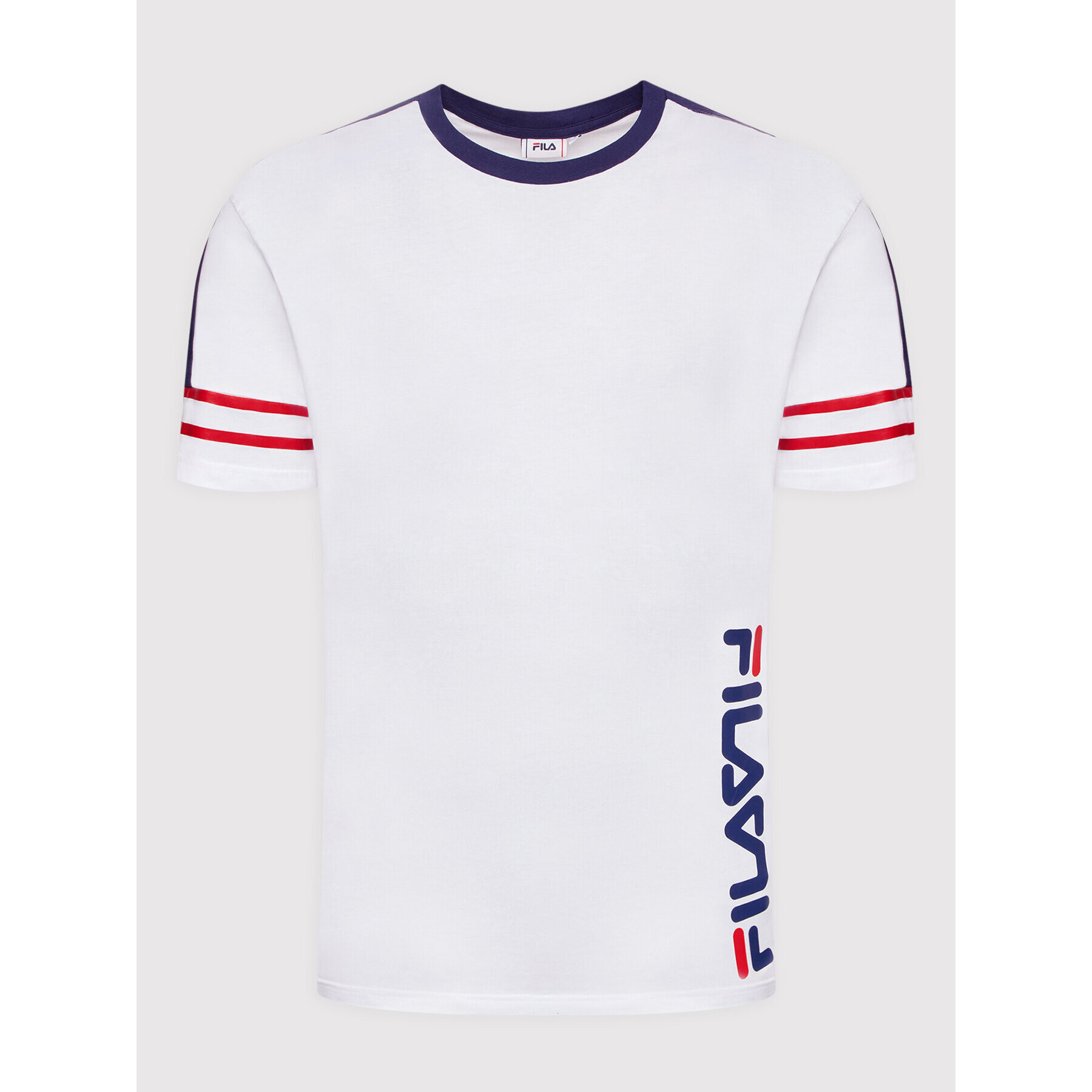 Fila T-Shirt Barstow 768989 Bílá Loose Fit - Pepit.cz