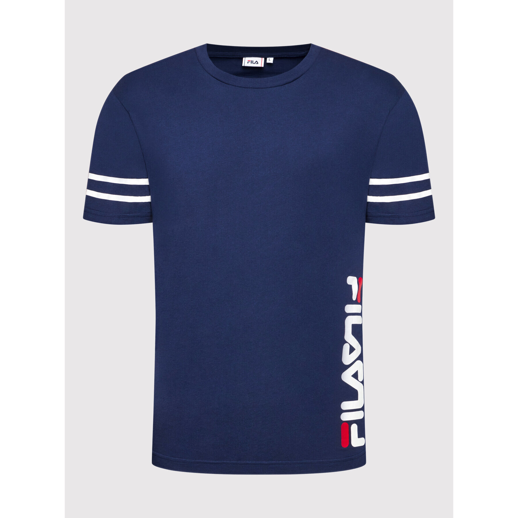 Fila T-Shirt Barstow FAM0079 Tmavomodrá Relaxed Fit - Pepit.cz