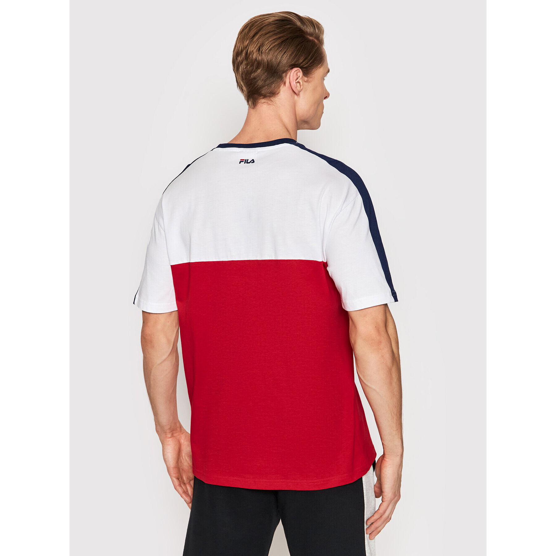 Fila T-Shirt Bartin 768990 Červená Loose Fit - Pepit.cz