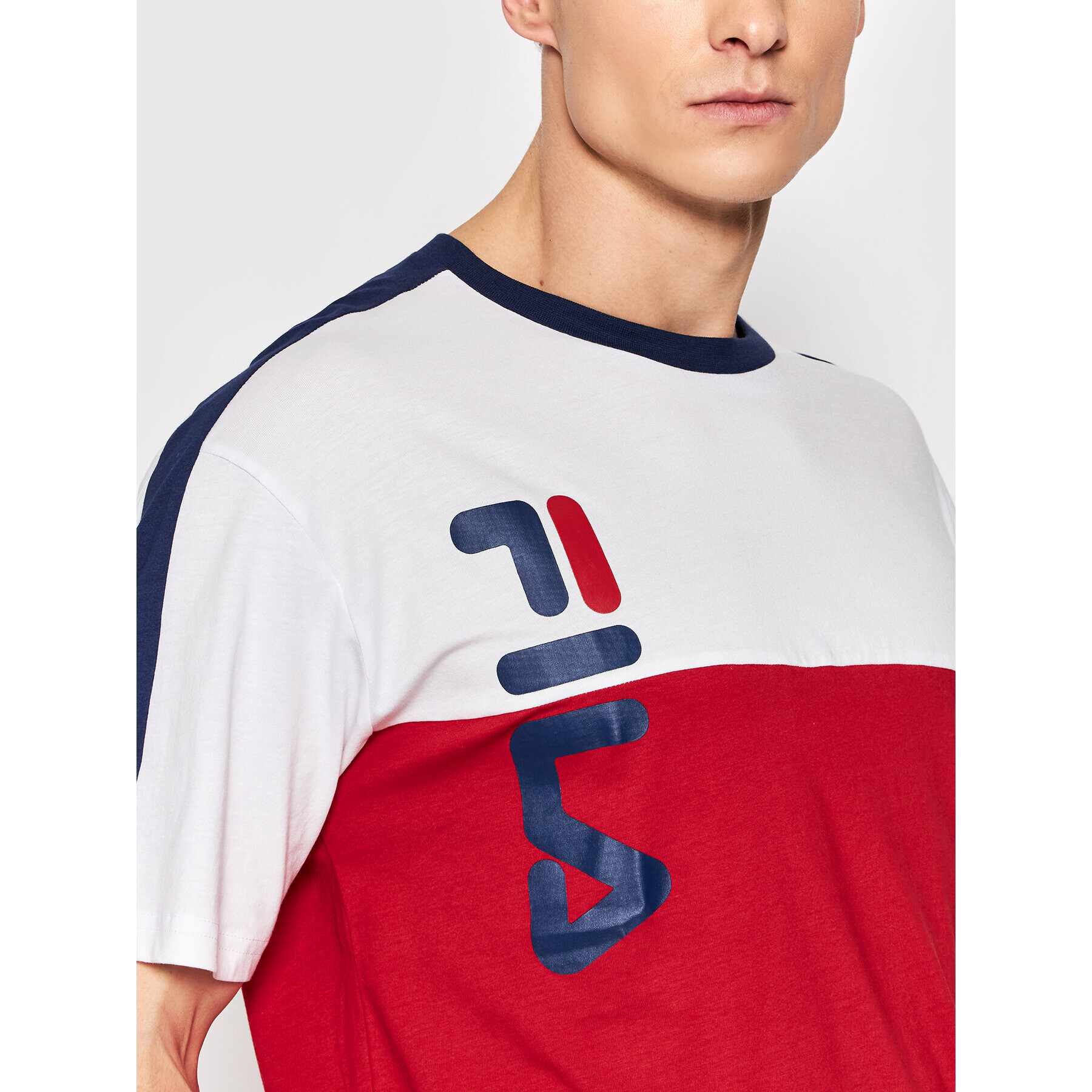 Fila T-Shirt Bartin 768990 Červená Loose Fit - Pepit.cz