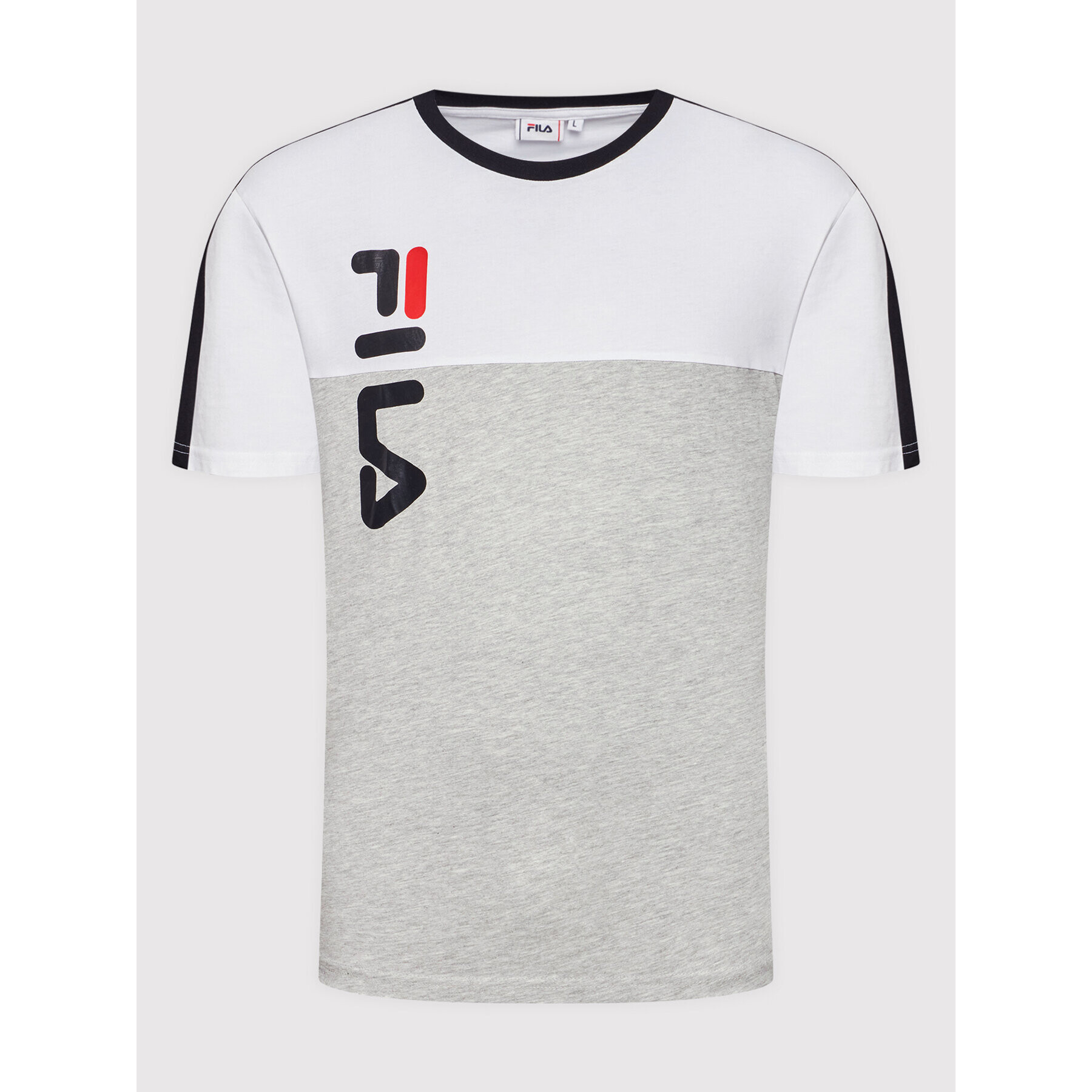 Fila T-Shirt Bartin FAM0078 Šedá Relaxed Fit - Pepit.cz