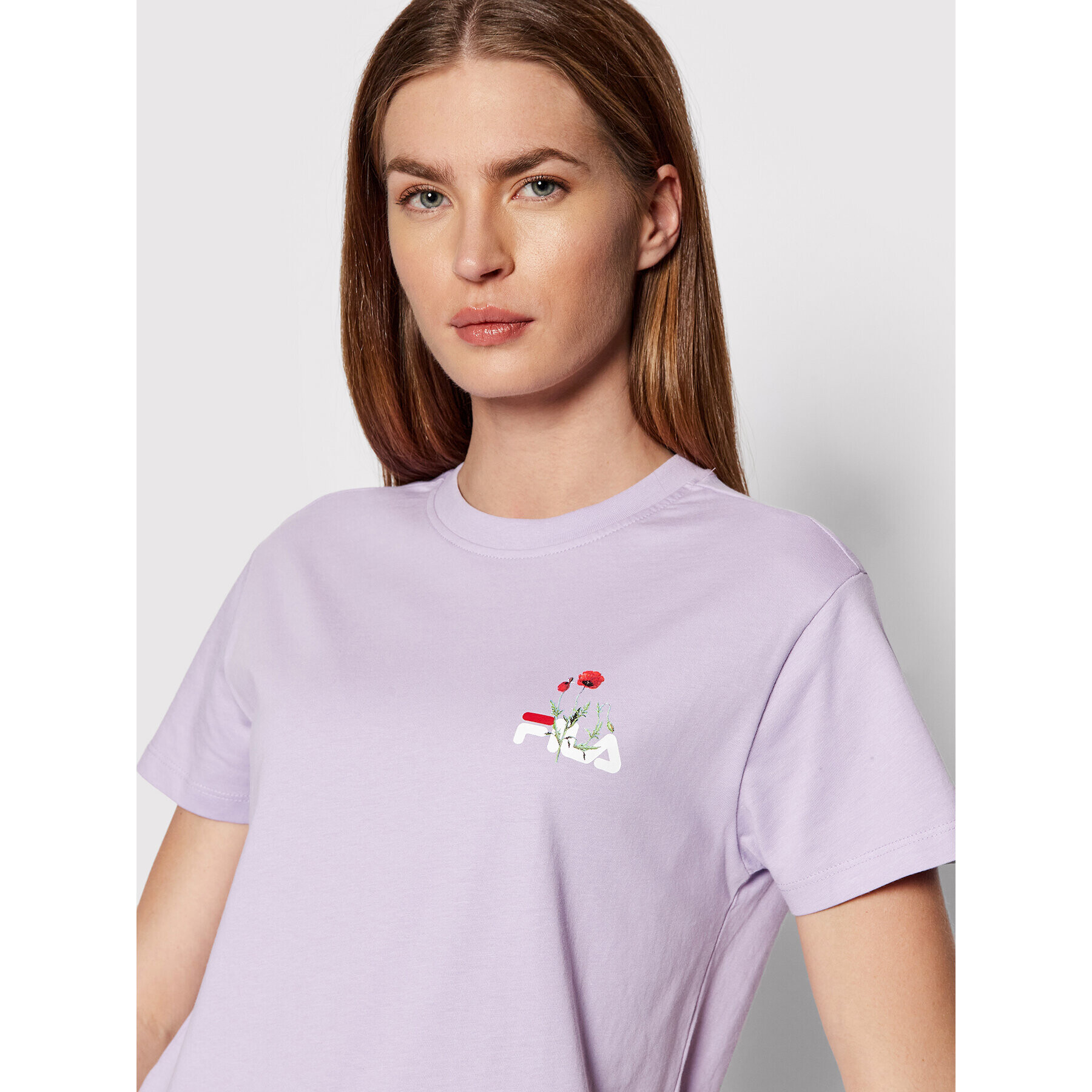 Fila T-Shirt Berisso 768996 Fialová Regular Fit - Pepit.cz