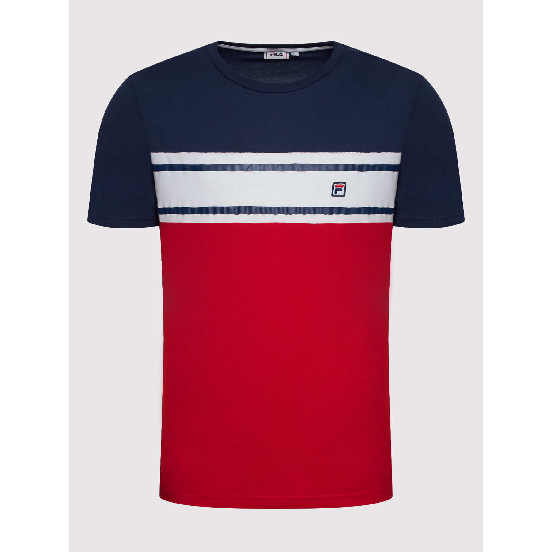 Fila T-Shirt Boise 768987 Červená Regular Fit - Pepit.cz