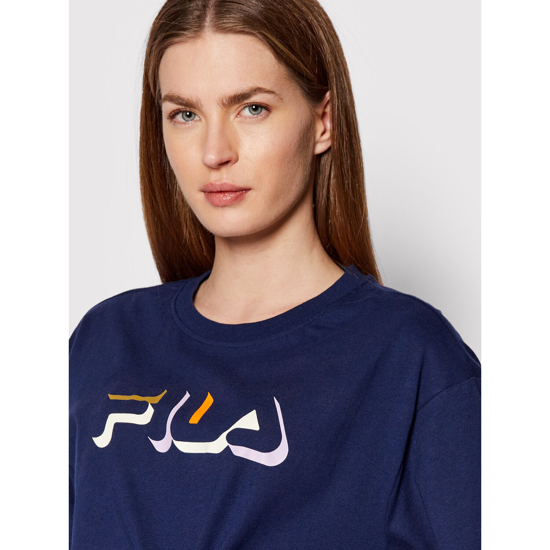 Fila T-Shirt Boituva 768497 Tmavomodrá Relaxed Fit - Pepit.cz