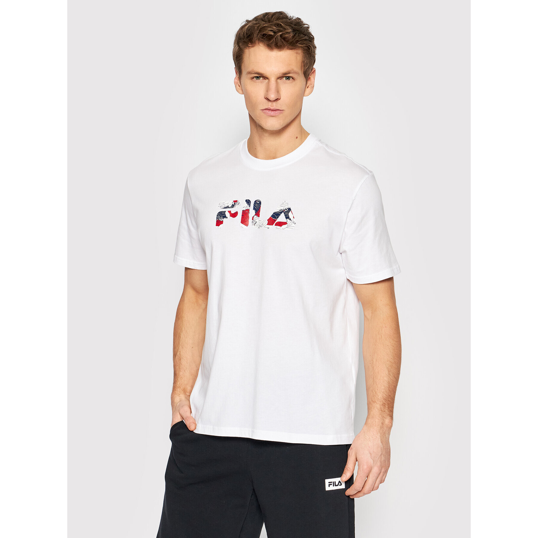 Fila T-Shirt Bosque FAM0043 Bílá Regular Fit - Pepit.cz