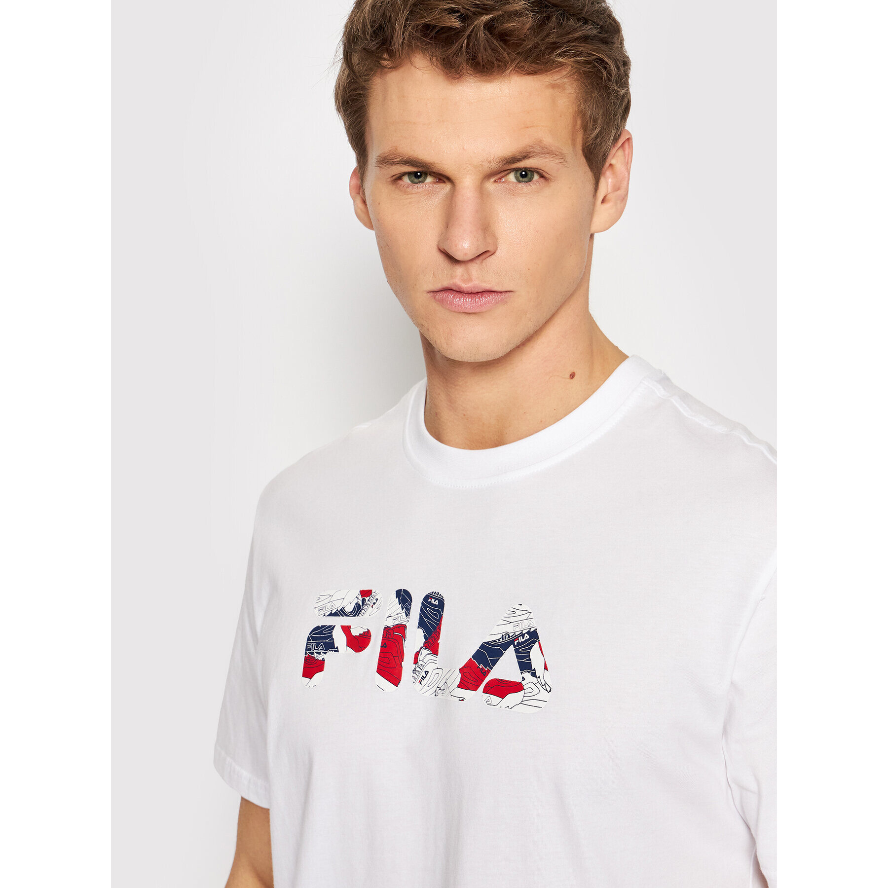 Fila T-Shirt Bosque FAM0043 Bílá Regular Fit - Pepit.cz