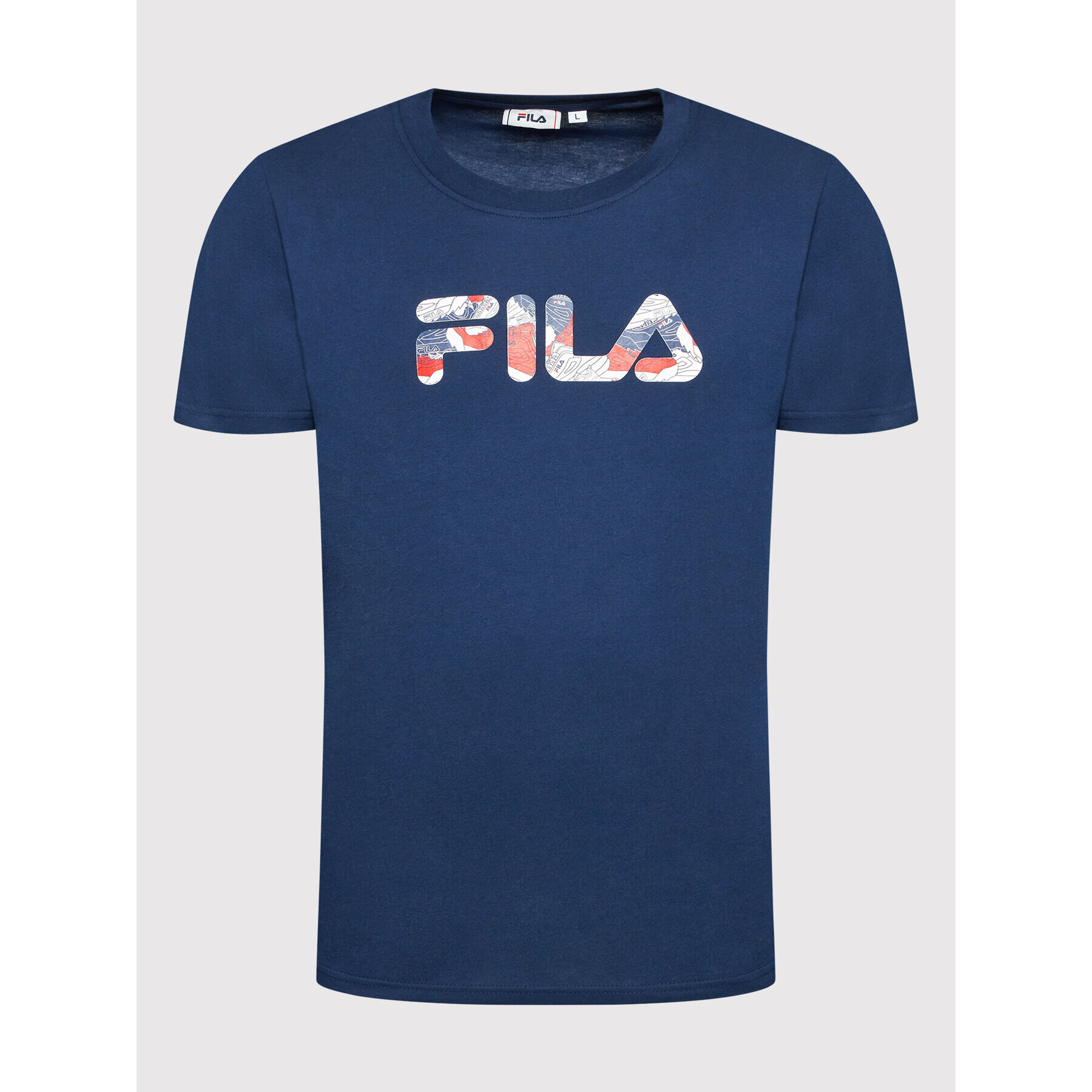 Fila T-Shirt Bosque FAM0043 Tmavomodrá Regular Fit - Pepit.cz