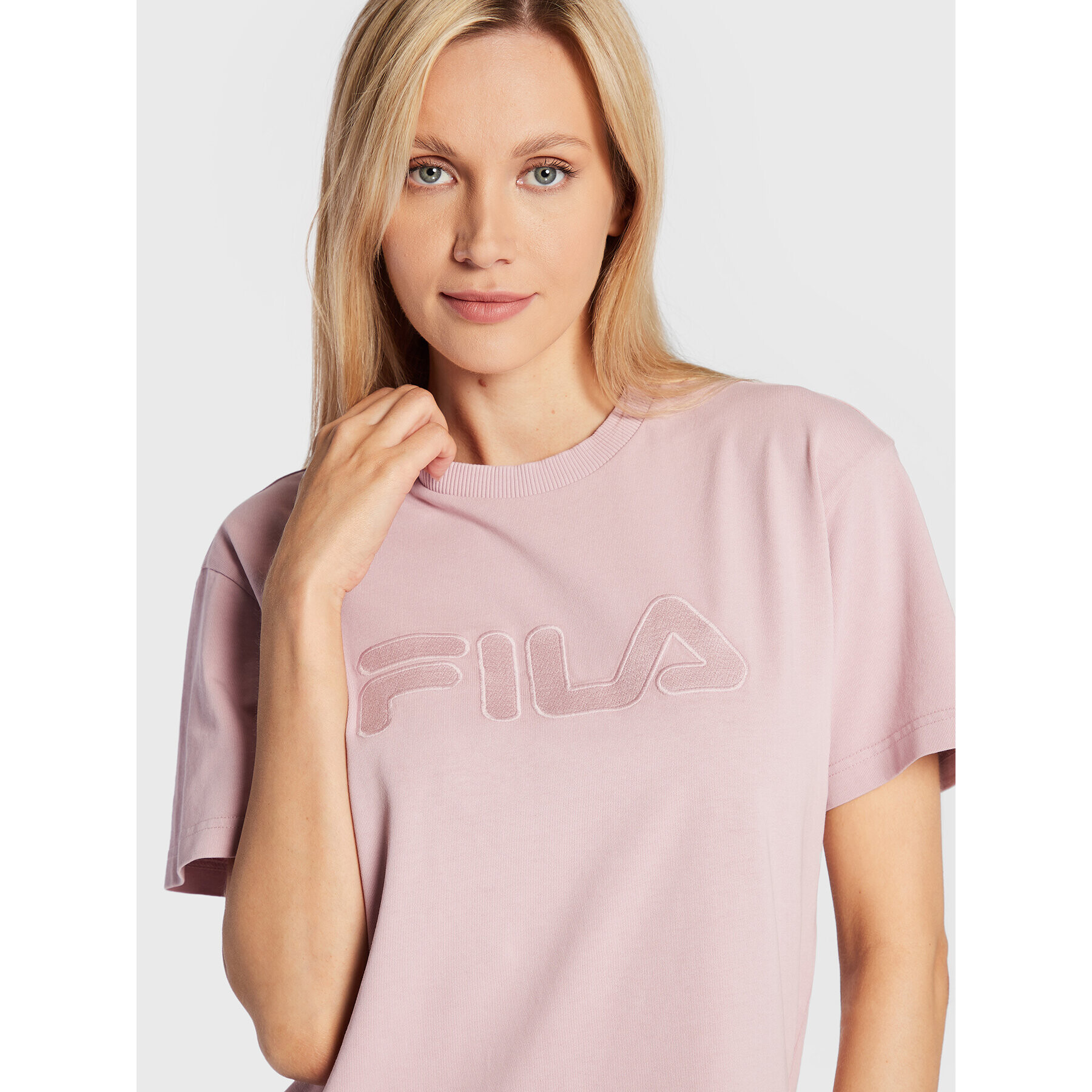 Fila T-Shirt Buek FAW0407 Růžová Regular Fit - Pepit.cz