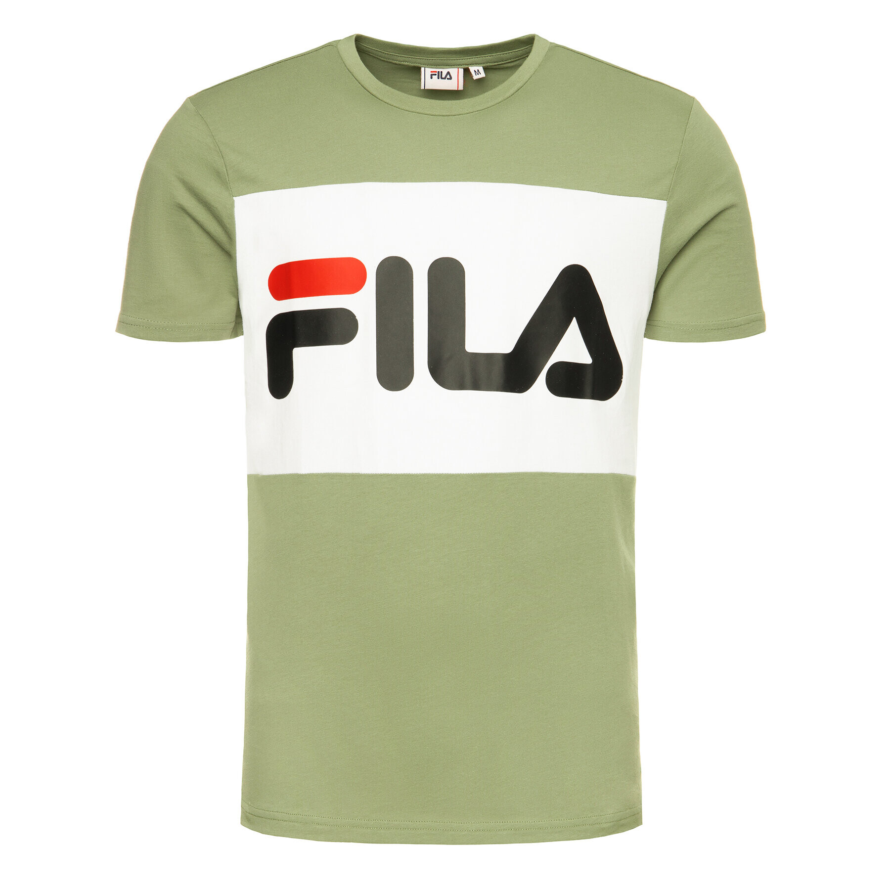 Fila T-Shirt Day Tee 681244 Zelená Regular Fit - Pepit.cz