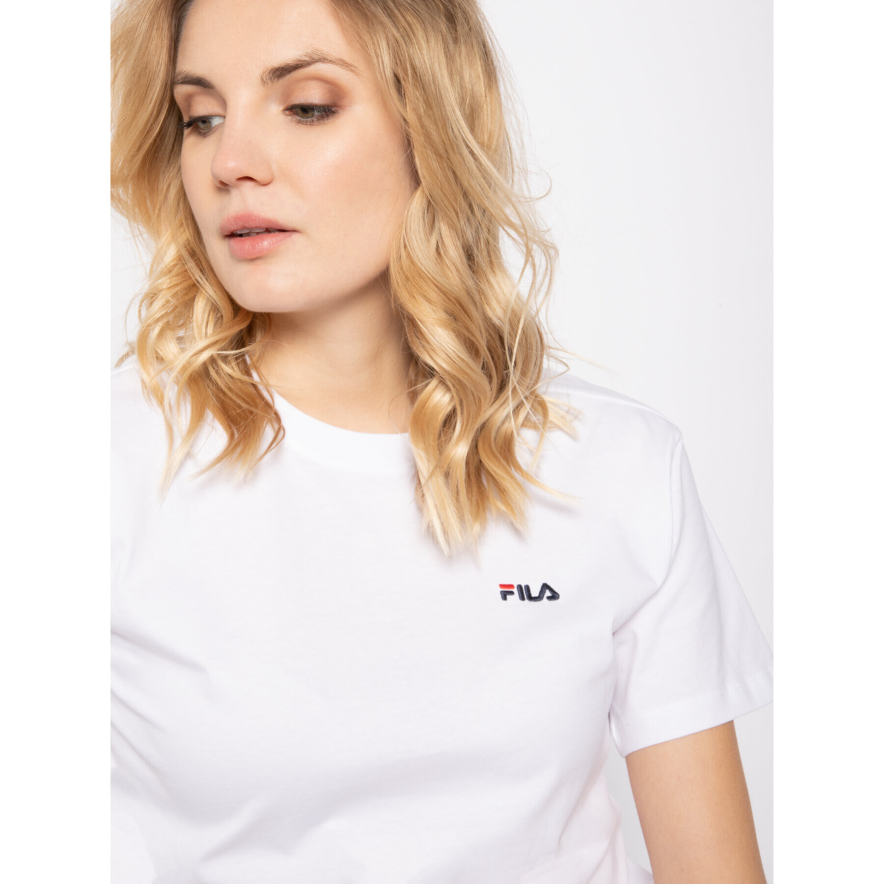 Fila T-Shirt Eara 687469 Bílá Regular Fit - Pepit.cz