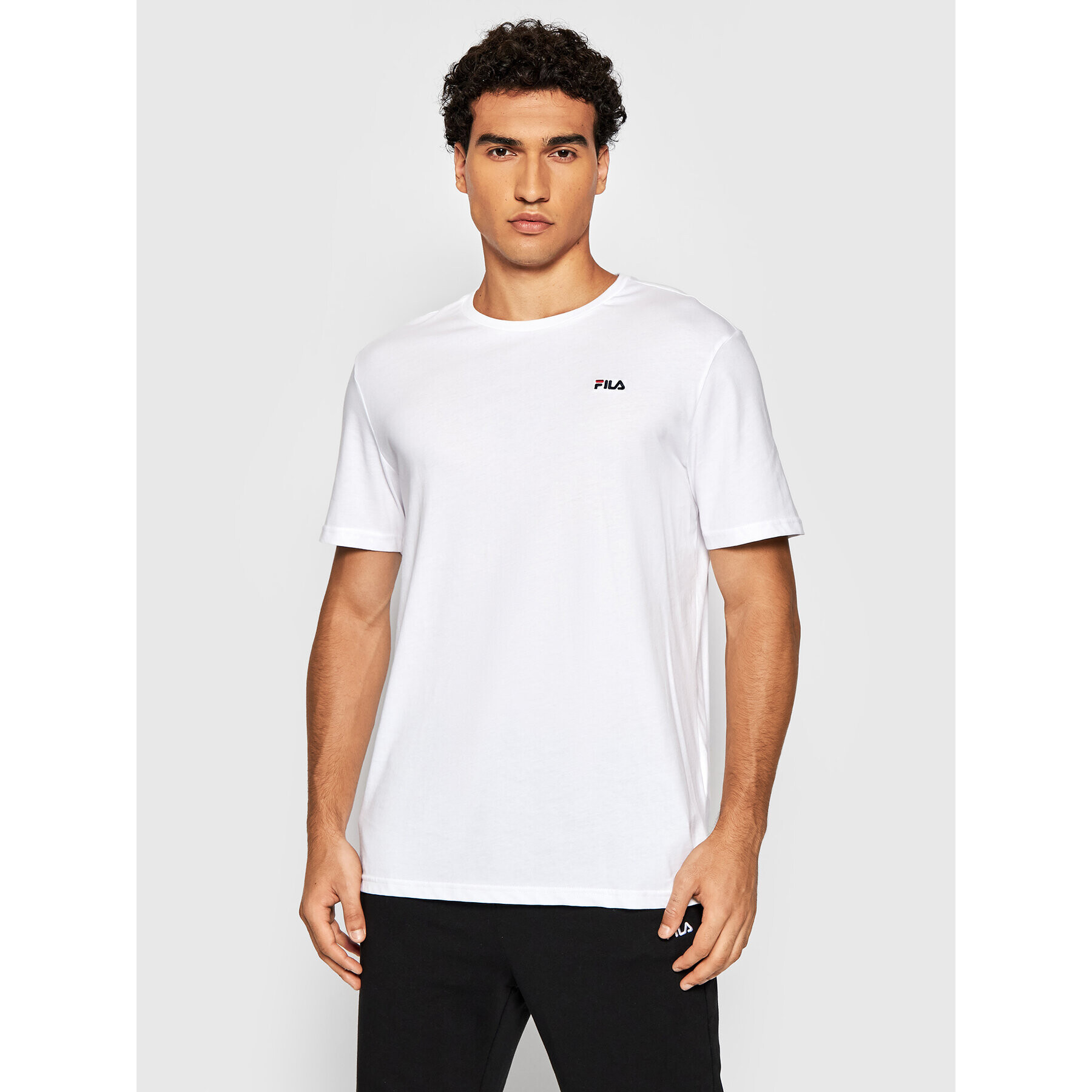 Fila T-Shirt Edgar 689111 Bílá Regular Fit - Pepit.cz