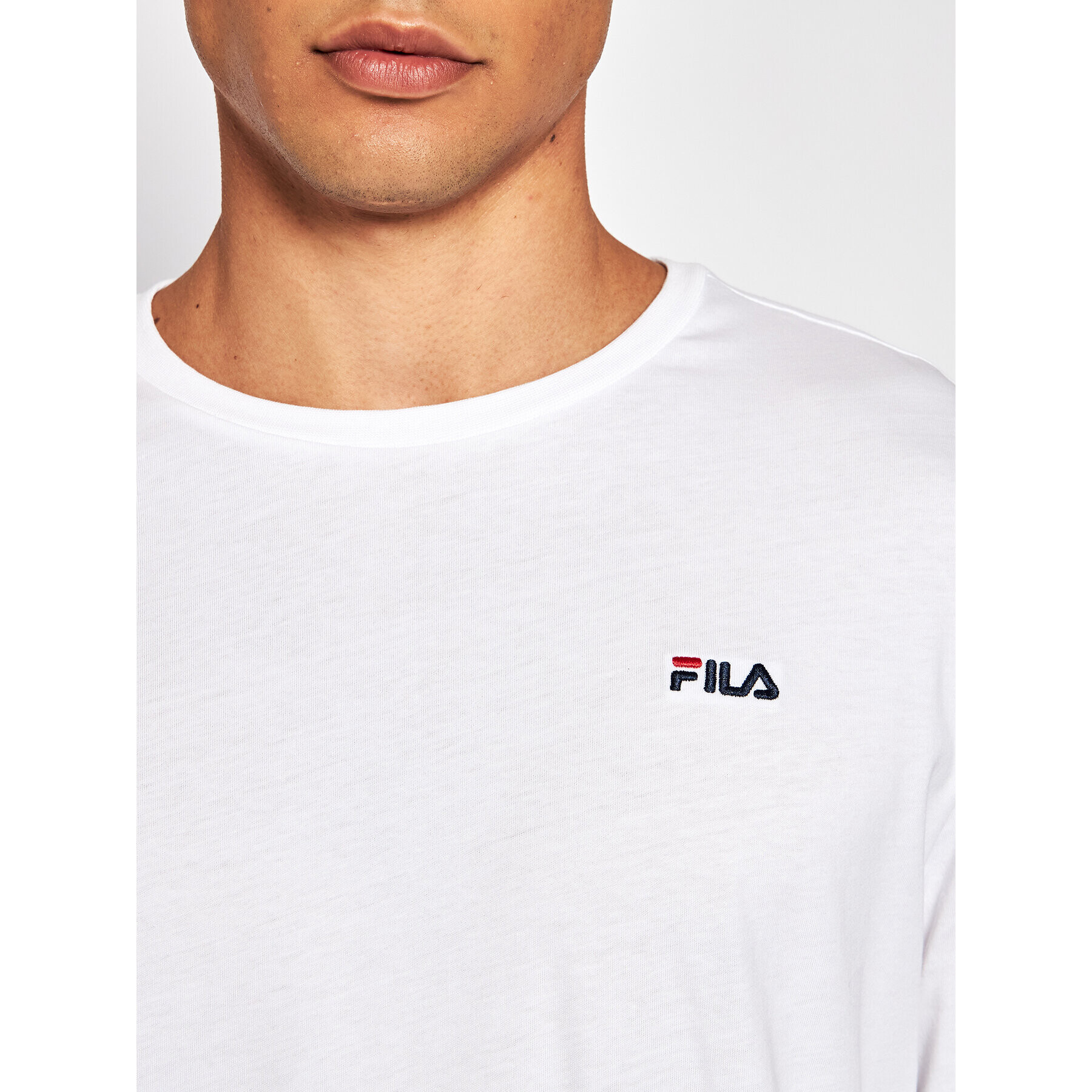 Fila T-Shirt Edgar 689111 Bílá Regular Fit - Pepit.cz