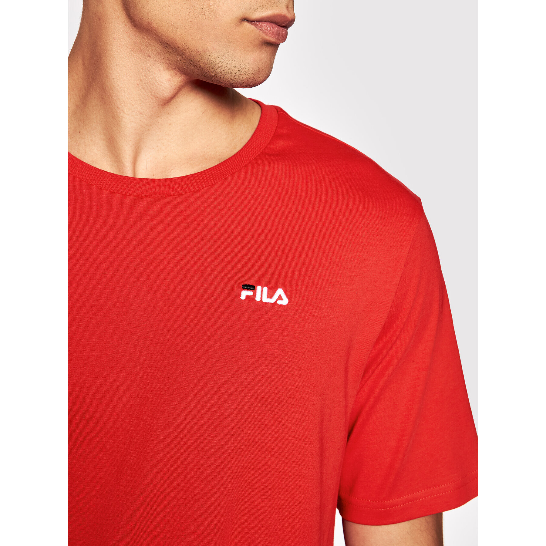 Fila T-Shirt Edgar 689111 Červená Regular Fit - Pepit.cz