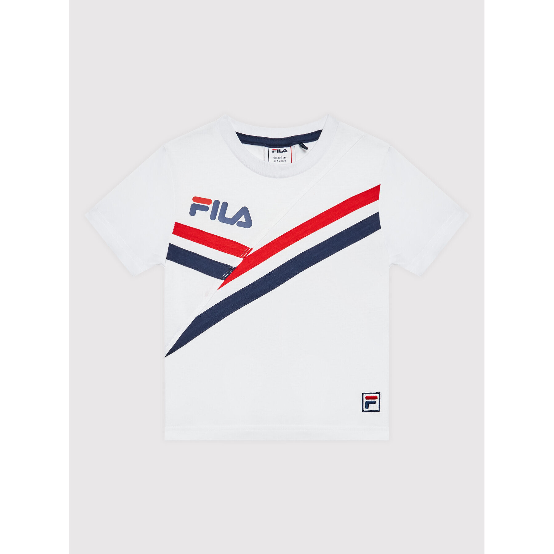 Fila T-Shirt FAK0084 Bílá Regular Fit - Pepit.cz