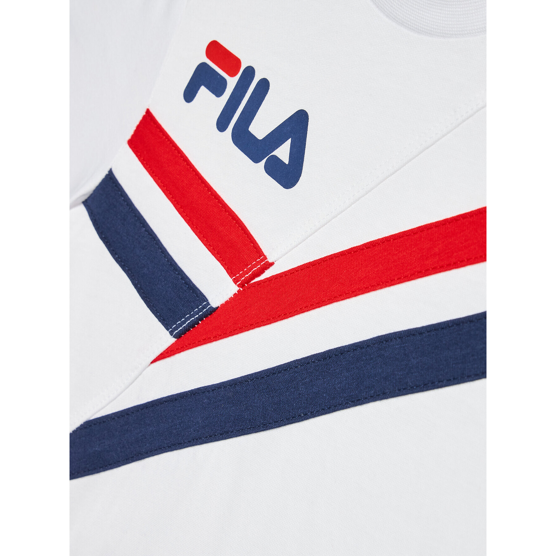 Fila T-Shirt FAK0084 Bílá Regular Fit - Pepit.cz