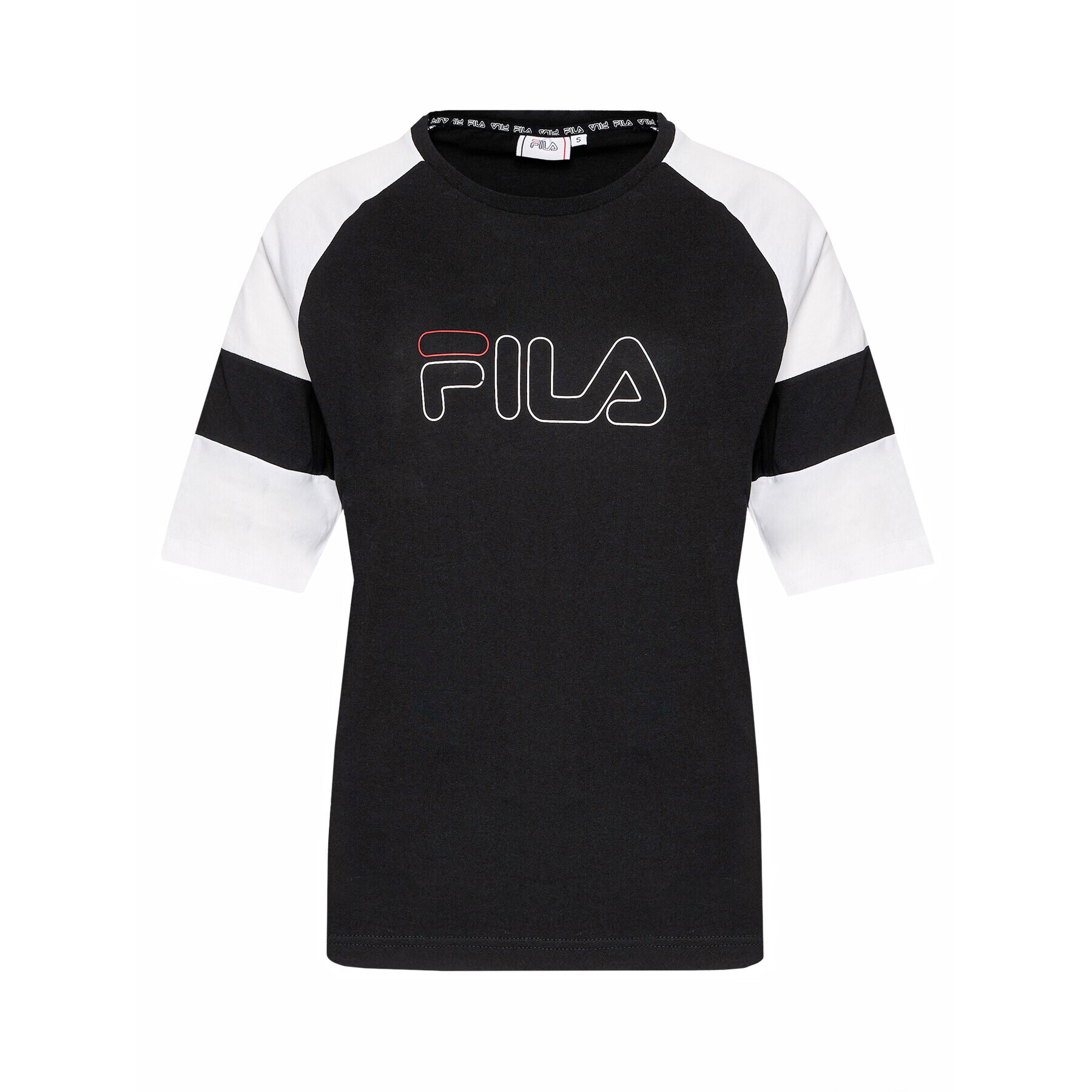 Fila T-Shirt Jacklyn 683283 Černá Regular Fit - Pepit.cz