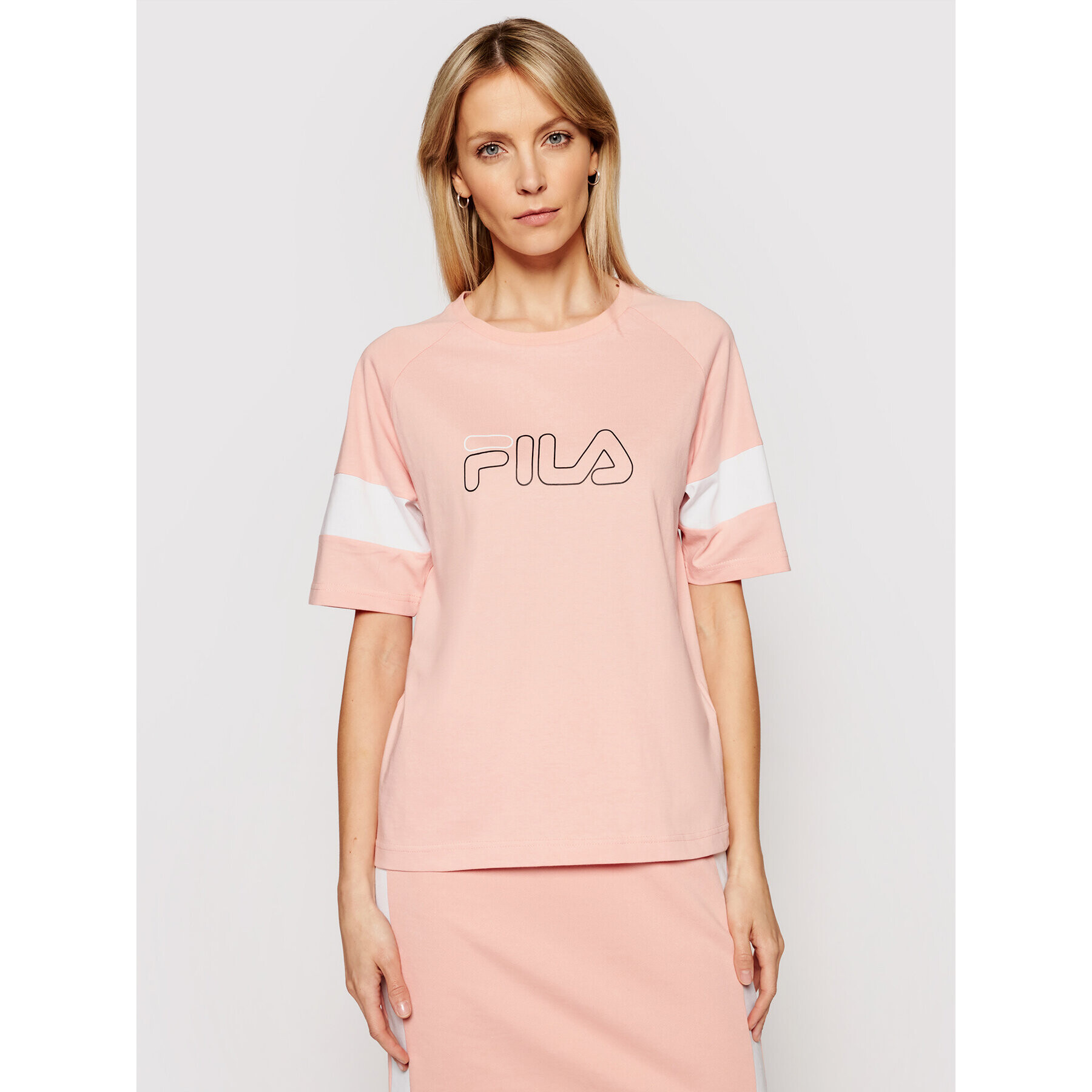 Fila T-Shirt Jacklyn 683283 Růžová Regular Fit - Pepit.cz