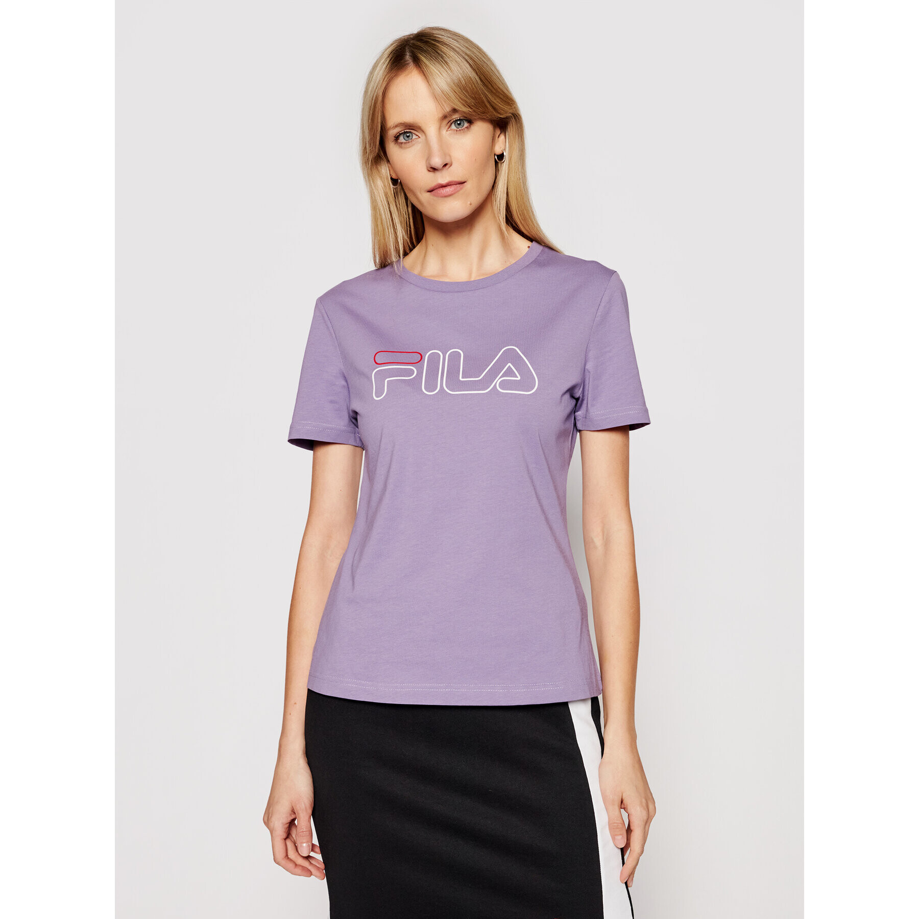 Fila T-Shirt Ladan 683179 Fialová Regular Fit - Pepit.cz