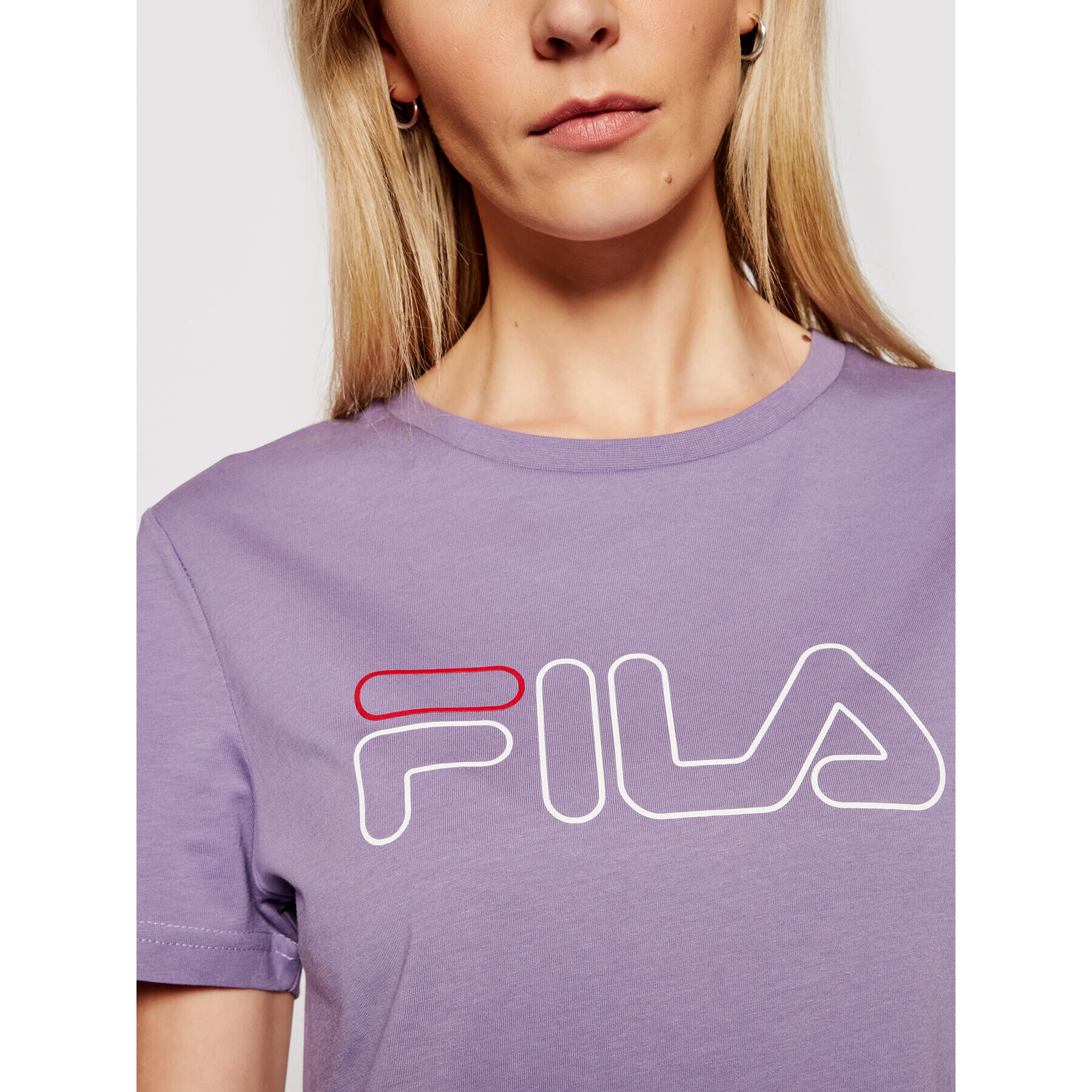 Fila T-Shirt Ladan 683179 Fialová Regular Fit - Pepit.cz