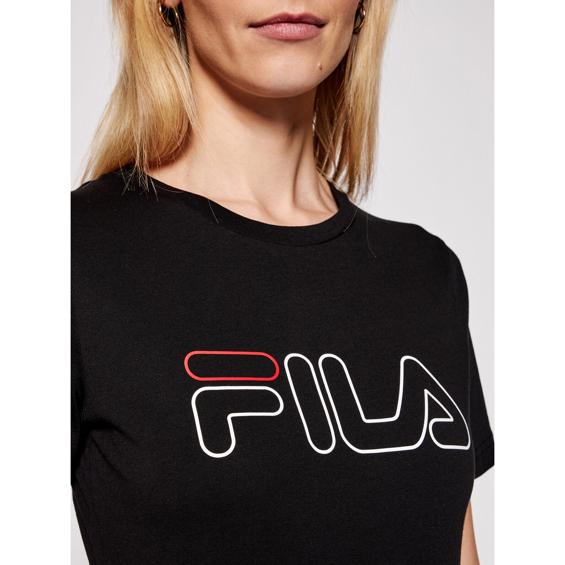 Fila T-Shirt Ladan Tee 683179 Černá Regular Fit - Pepit.cz