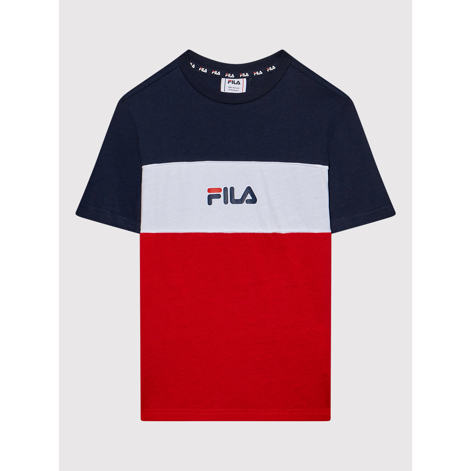 Fila T-Shirt Mika 688759 Tmavomodrá Regular Fit - Pepit.cz