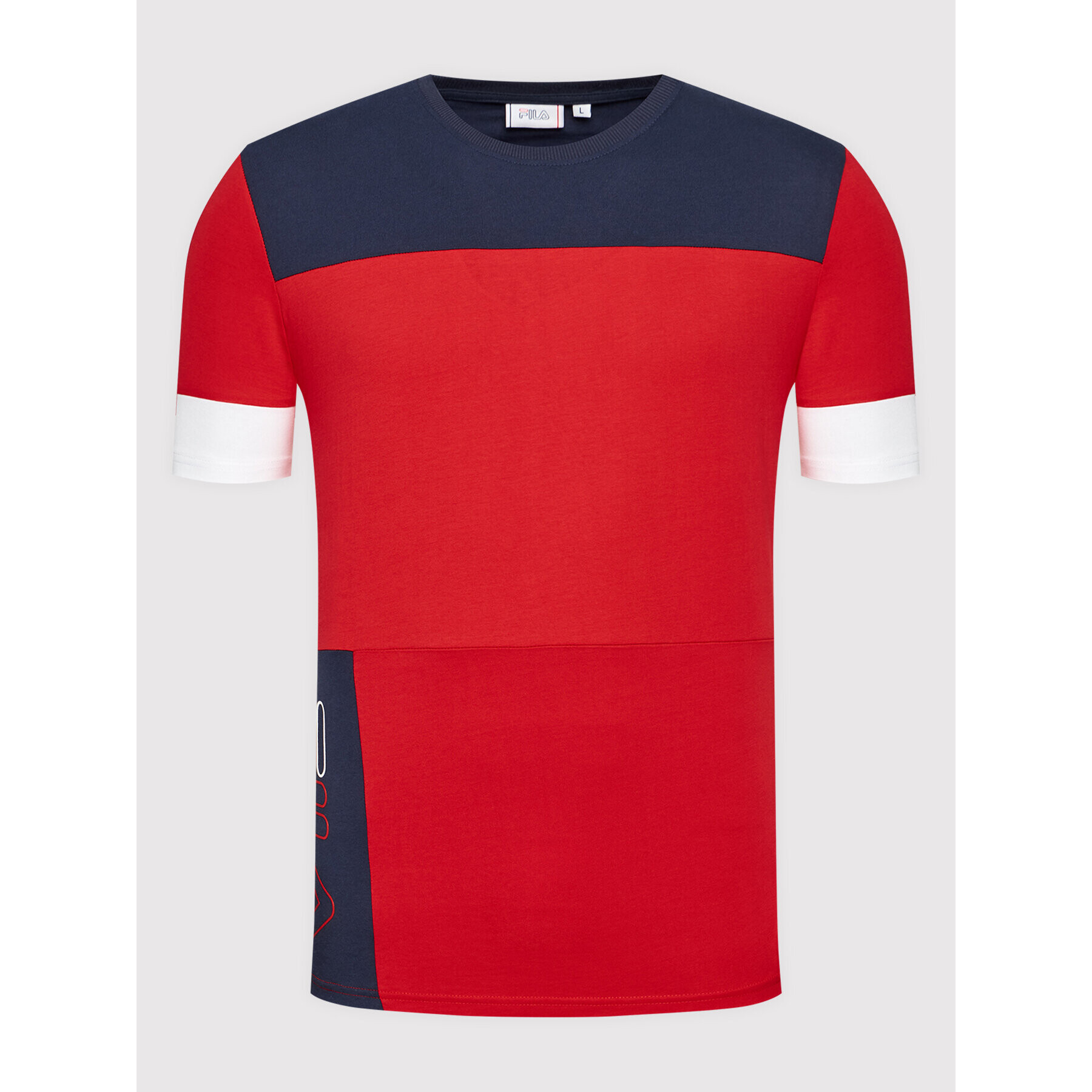 Fila T-Shirt Pagan Blocked 683456 Barevná Regular Fit - Pepit.cz