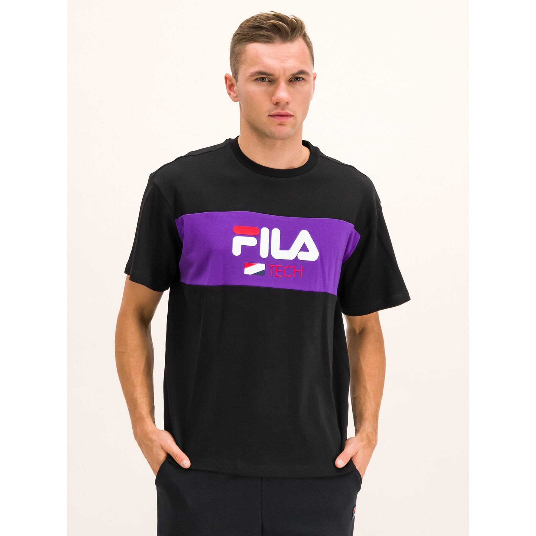 Fila T-Shirt Renz 687245 Černá Regular Fit - Pepit.cz