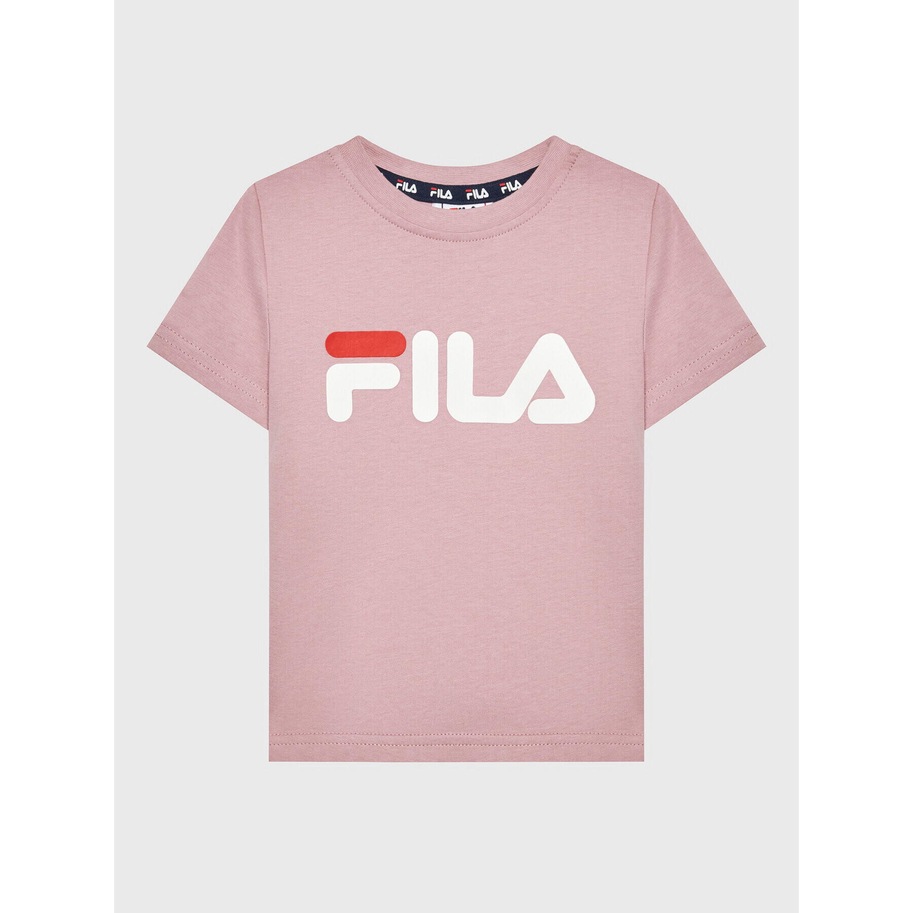 Fila T-Shirt Sala Logo FAK0089 Růžová Regular Fit - Pepit.cz