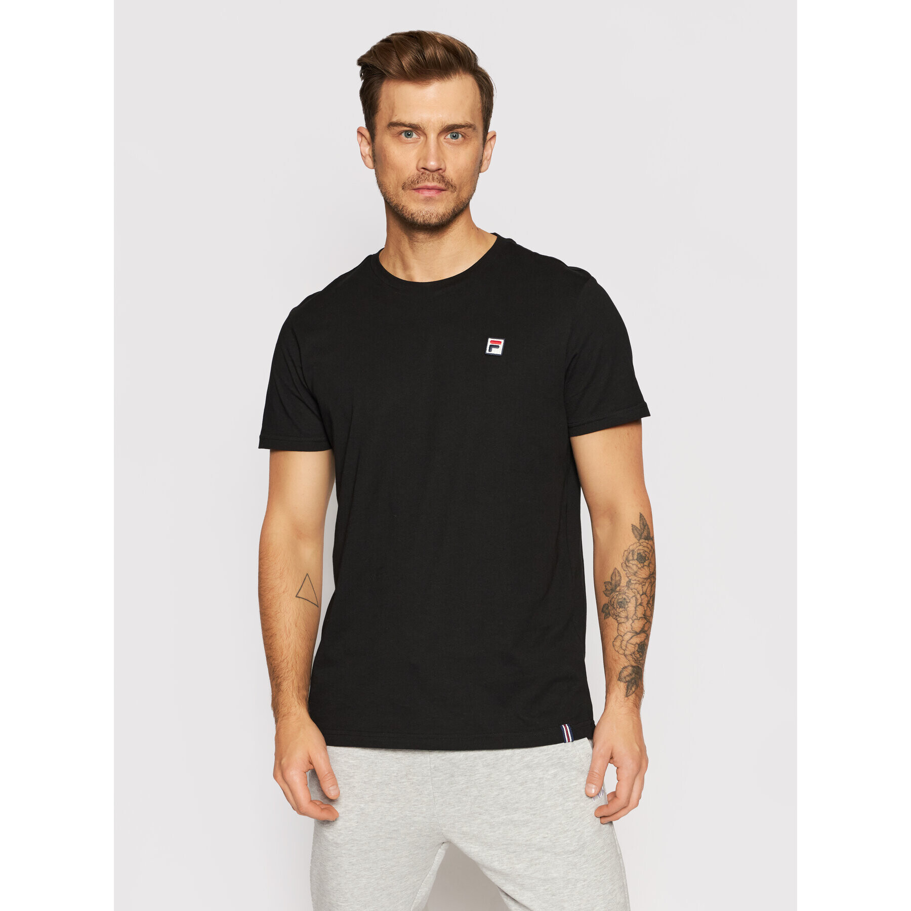 Fila T-Shirt Samuru 688977 Černá Regular Fit - Pepit.cz