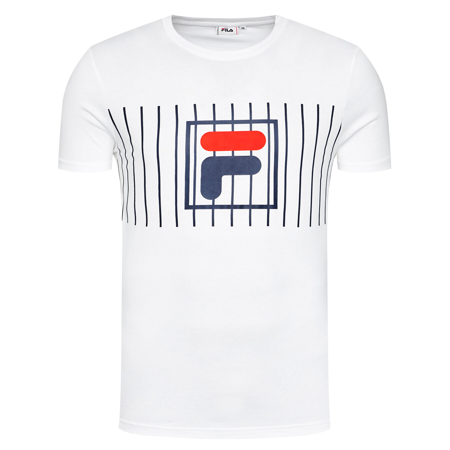 Fila T-Shirt Sauts Tee 687989 Bílá Regular Fit - Pepit.cz