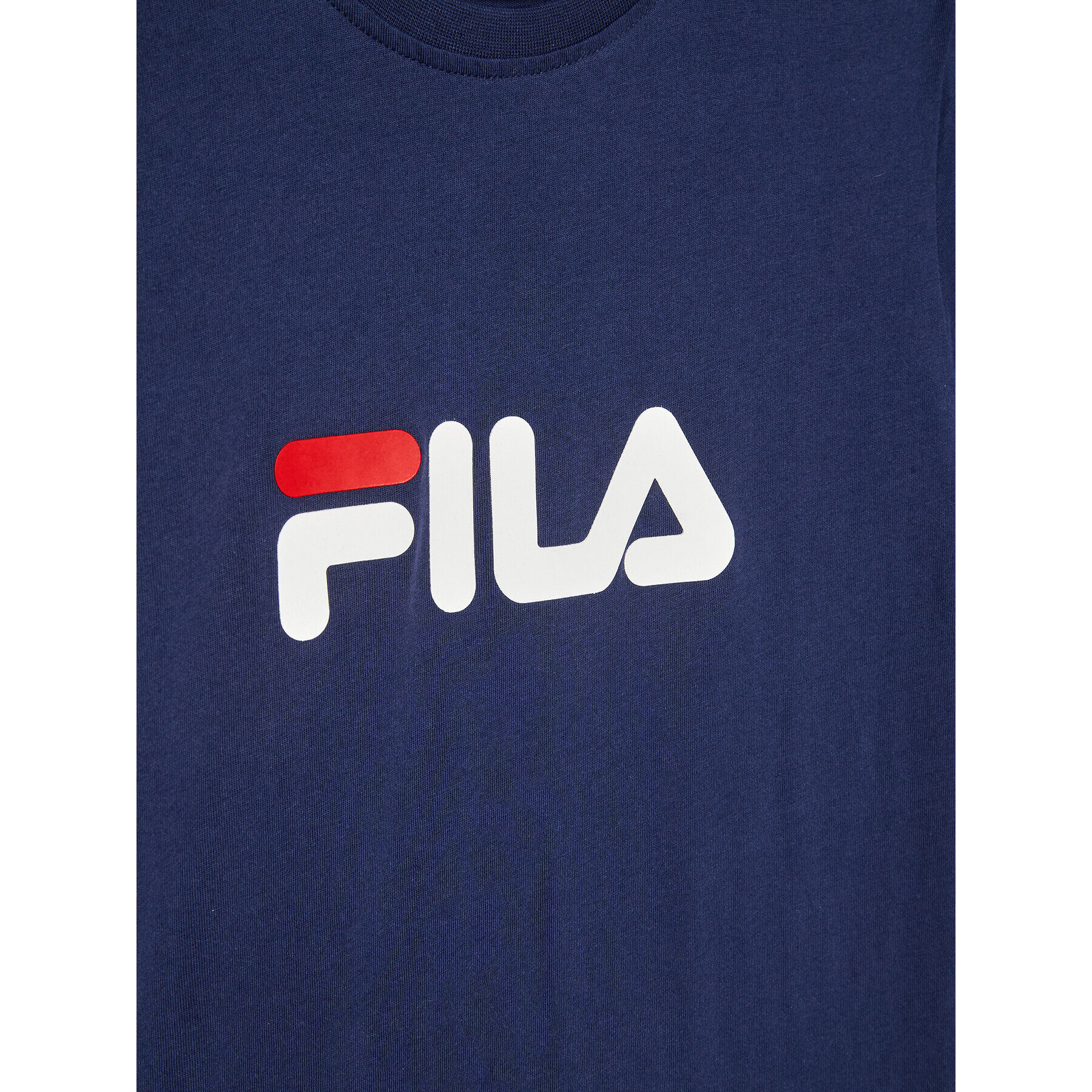 Fila T-Shirt Solberg Classic Logo FAT0109 Tmavomodrá Regular Fit - Pepit.cz