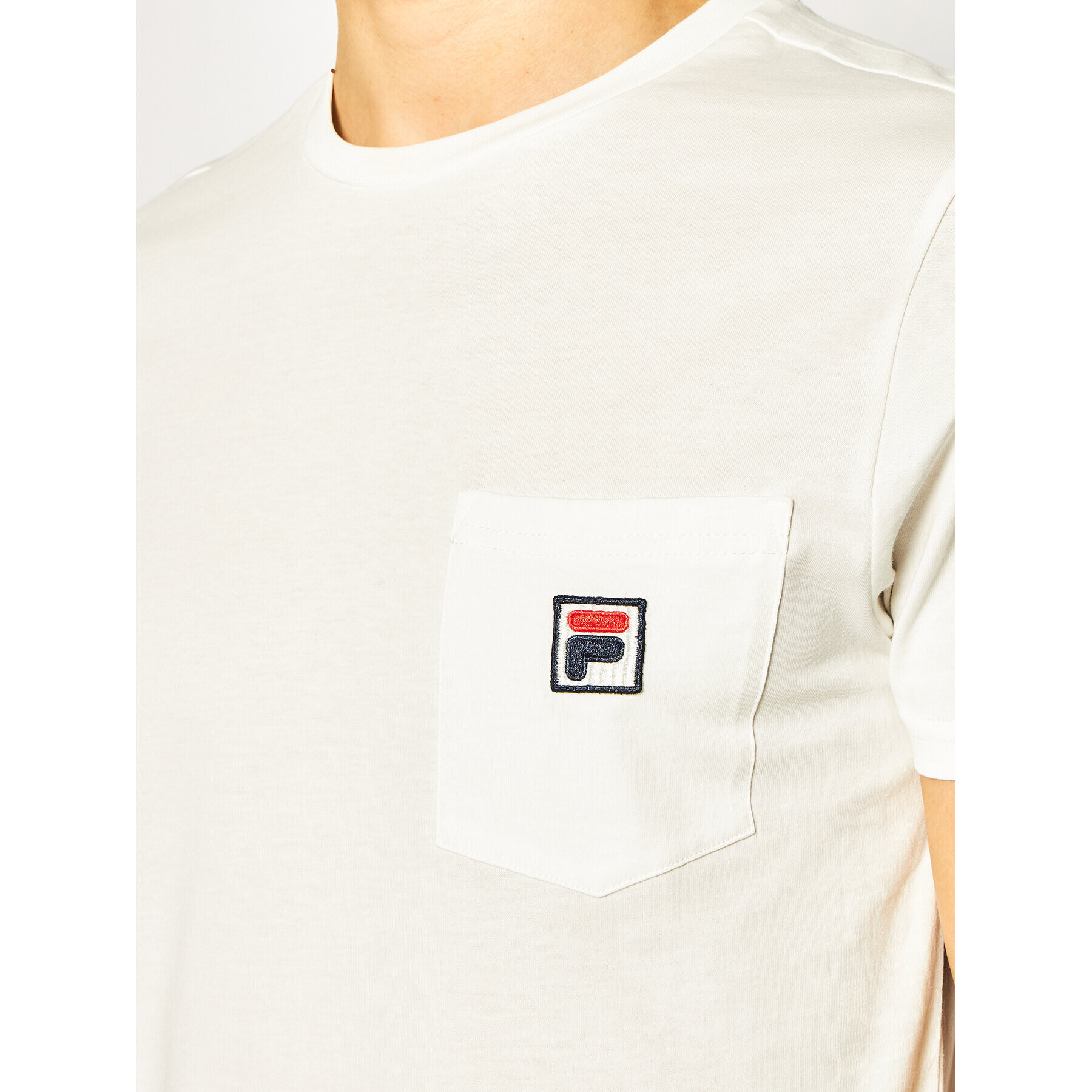 Fila T-Shirt Taren 687714 Bílá Regular Fit - Pepit.cz