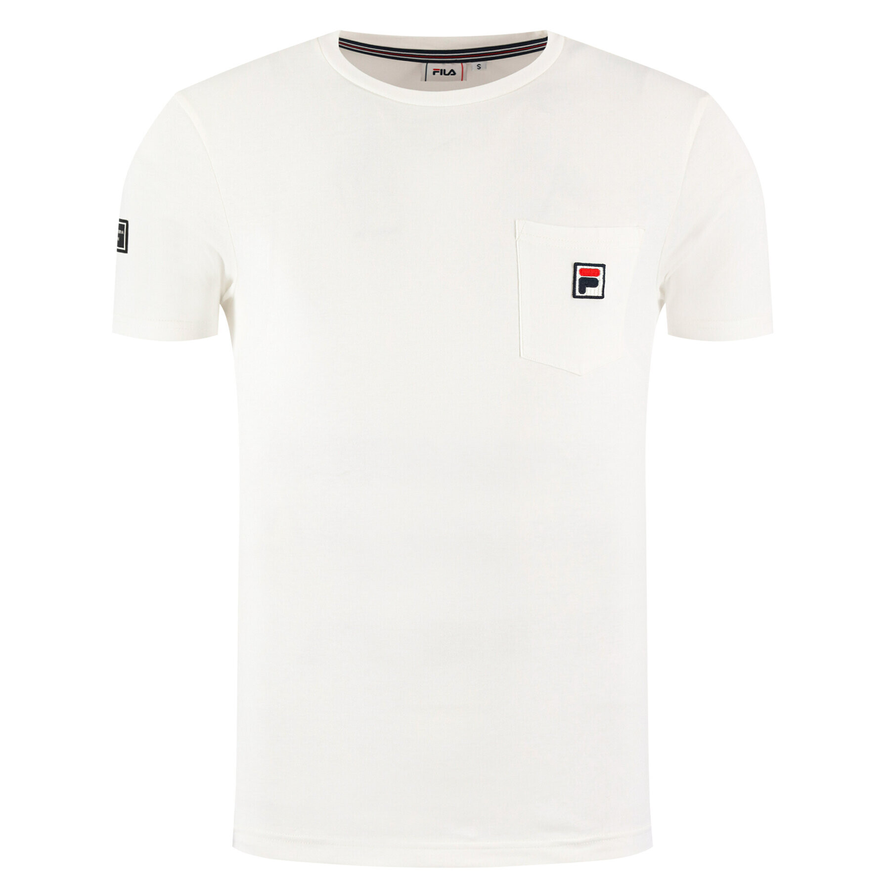 Fila T-Shirt Taren 687714 Bílá Regular Fit - Pepit.cz