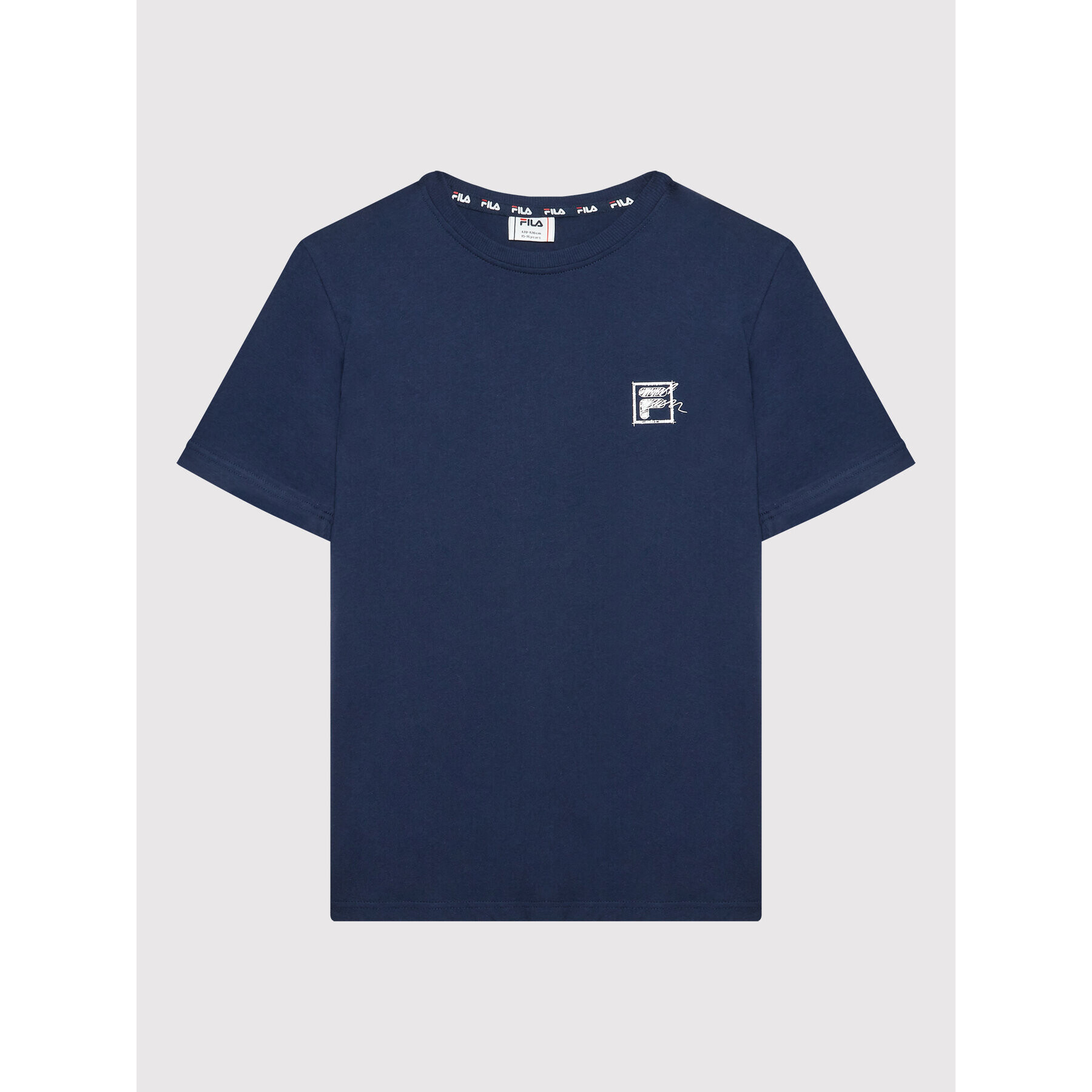 Fila T-Shirt Tessin FAT0052 Tmavomodrá Regular Fit - Pepit.cz