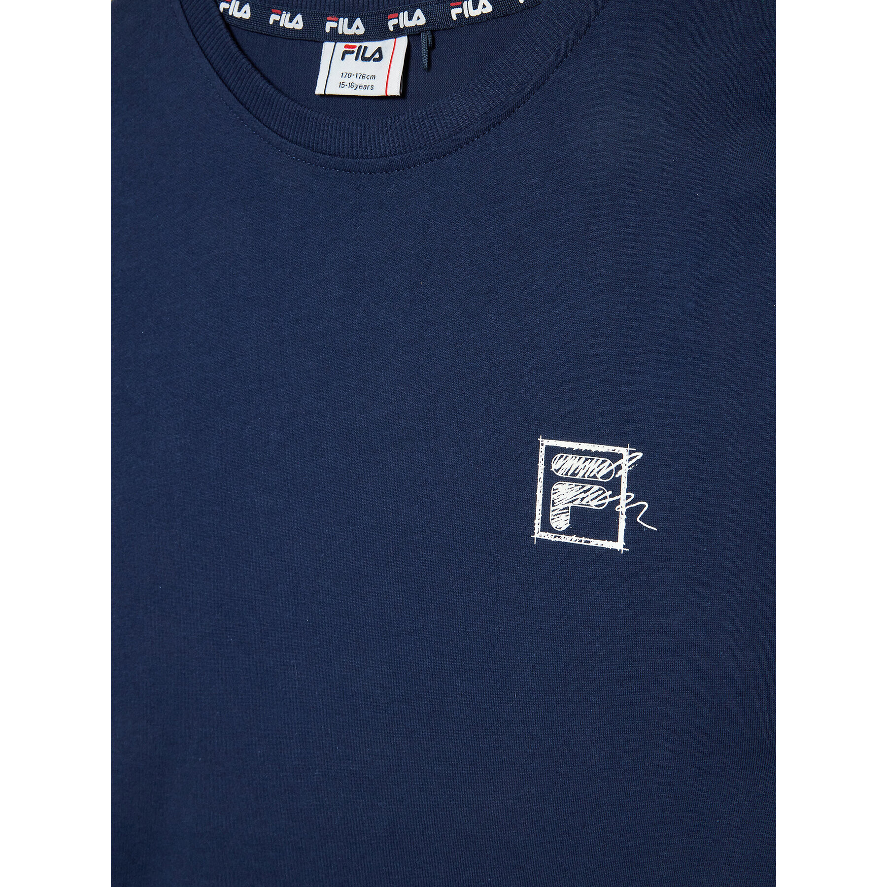 Fila T-Shirt Tessin FAT0052 Tmavomodrá Regular Fit - Pepit.cz