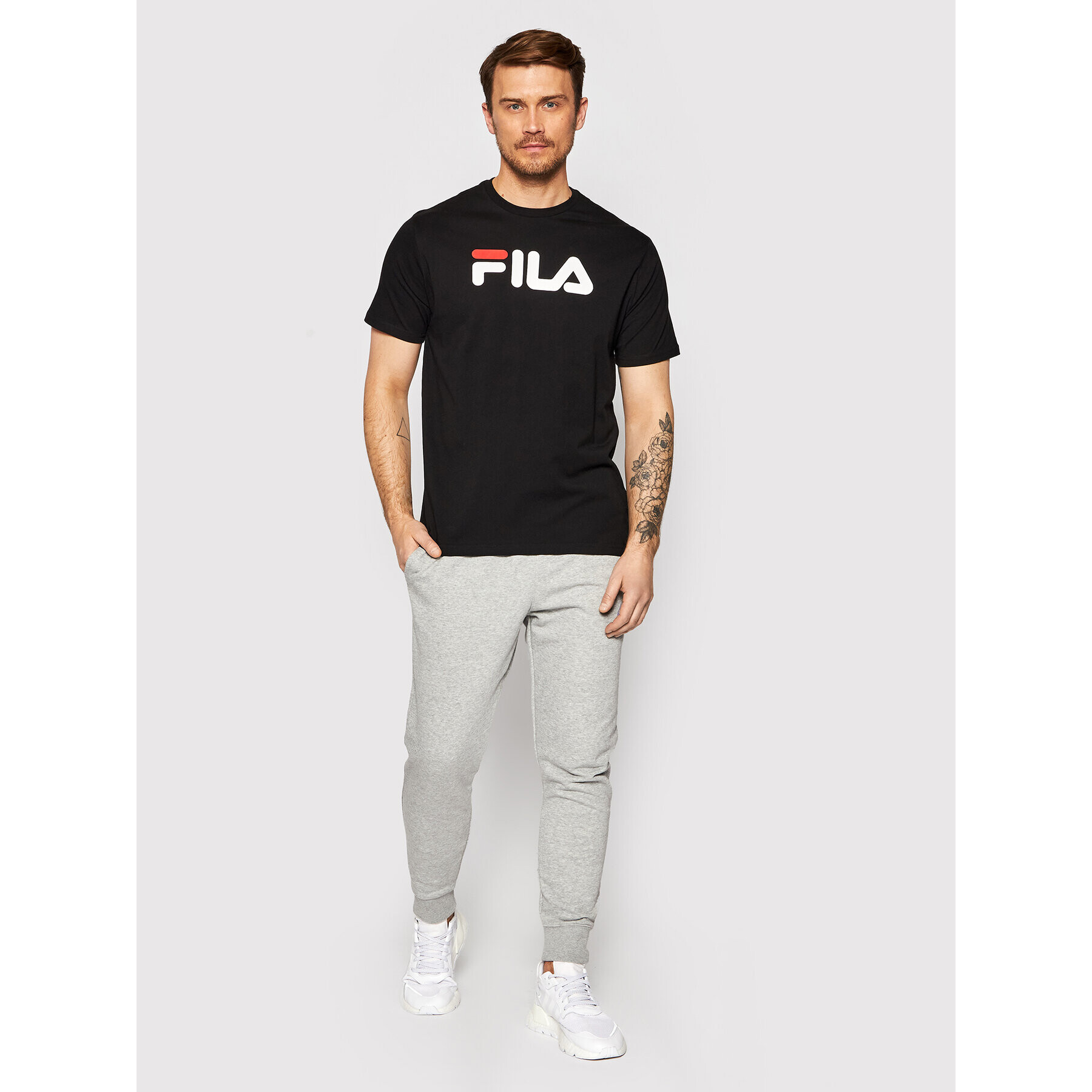 Fila T-Shirt Unisex 681093 Černá Regular Fit - Pepit.cz