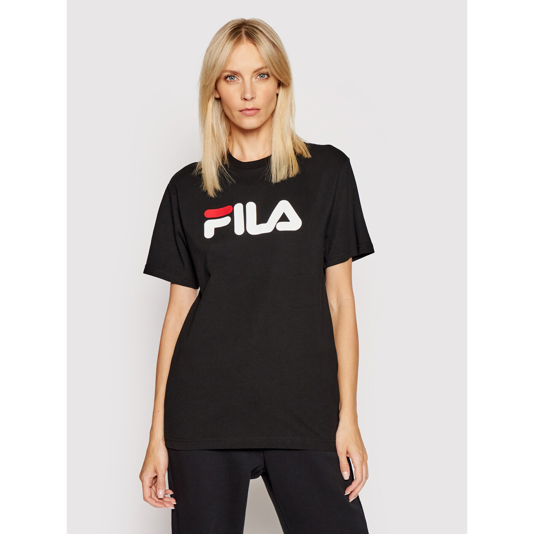 Fila T-Shirt Unisex 681093 Černá Regular Fit - Pepit.cz