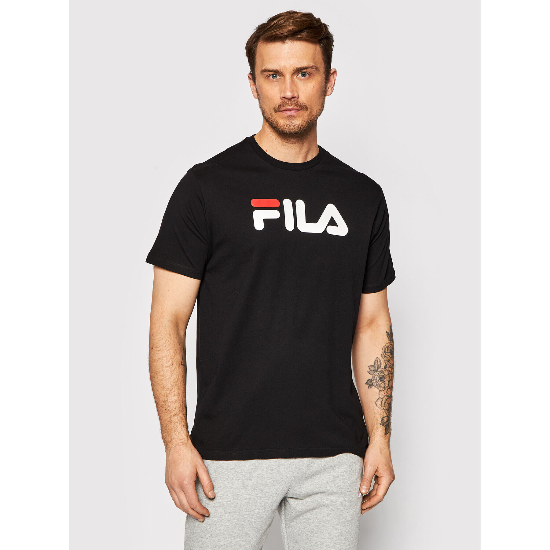 Fila T-Shirt Unisex 681093 Černá Regular Fit - Pepit.cz