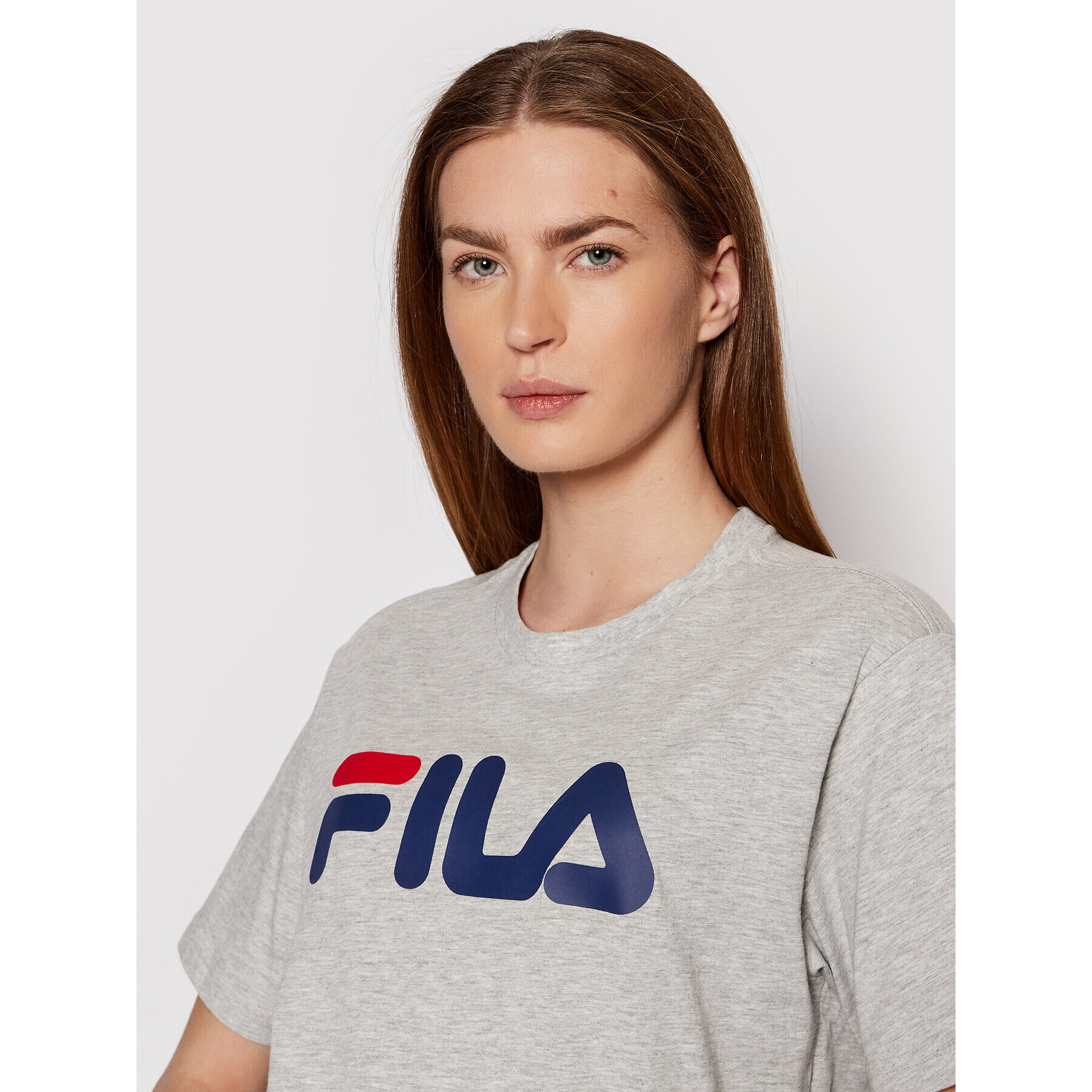 Fila T-Shirt Unisex Bellano FAU0067 Šedá Regular Fit - Pepit.cz