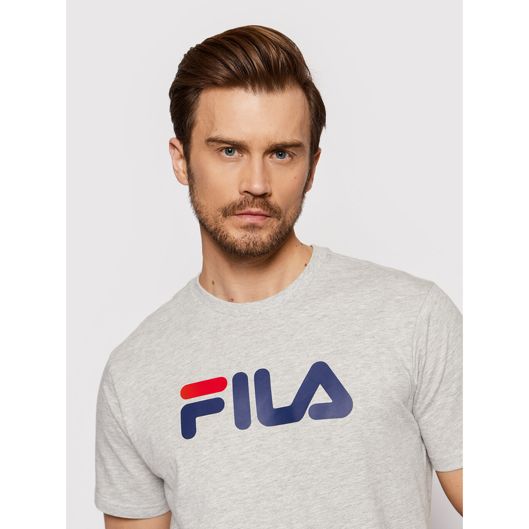 Fila T-Shirt Unisex Bellano FAU0067 Šedá Regular Fit - Pepit.cz