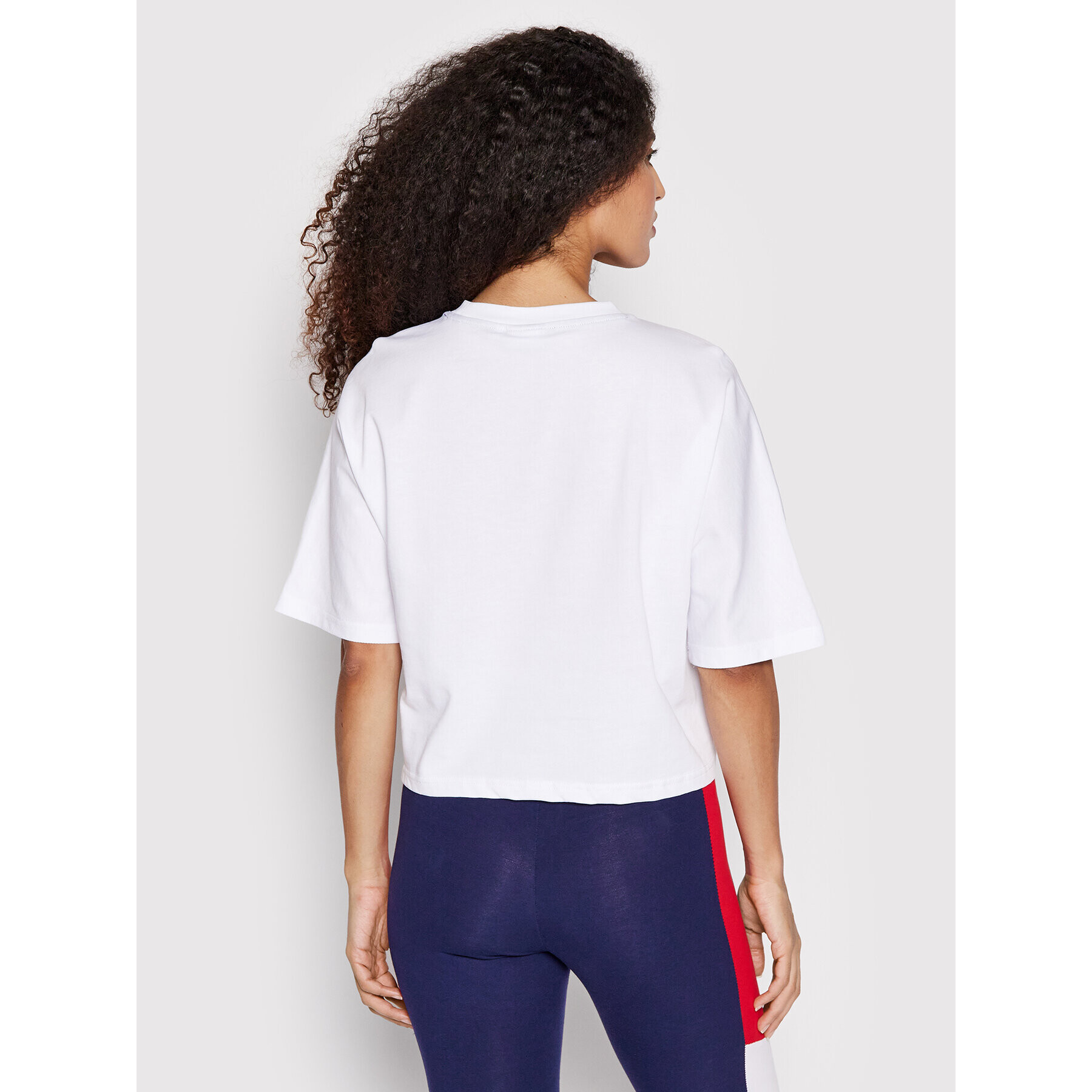 Fila T-Shirt Zug FAW0156 Bílá Cropped Fit - Pepit.cz