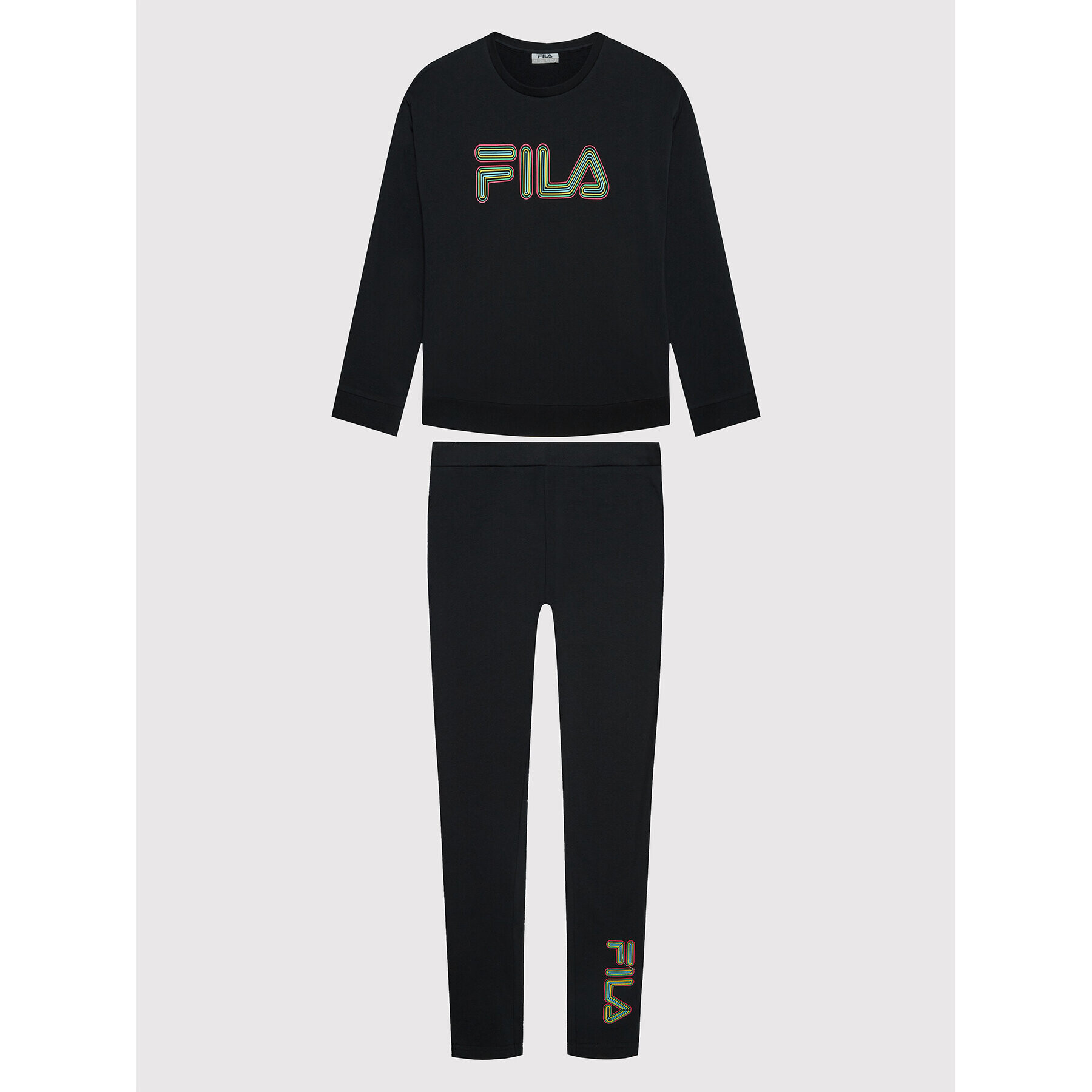 Fila Tepláková souprava FPW1407 Černá Regular Fit - Pepit.cz