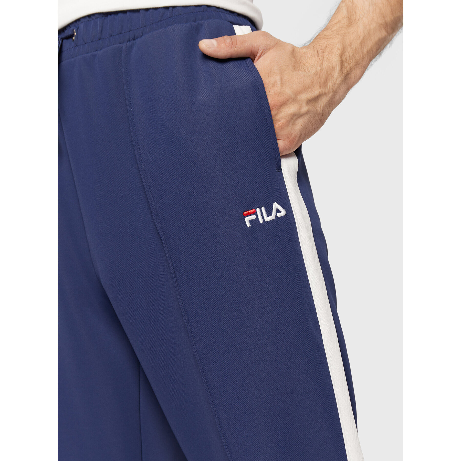 Fila Teplákové kalhoty Bruges FAM0174 Tmavomodrá Regular Fit - Pepit.cz