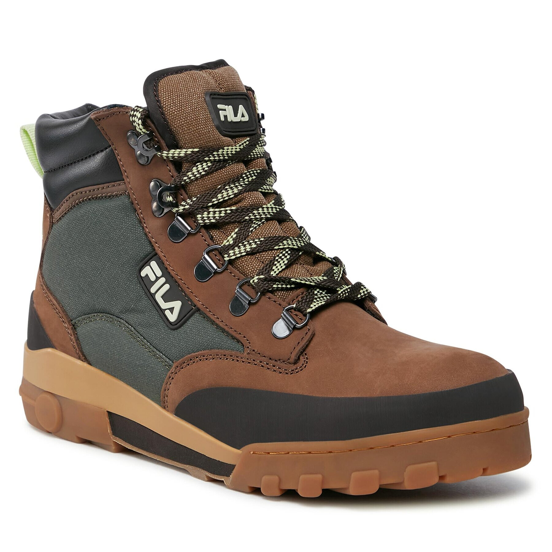 Fila Turistická obuv Grunge Ii Cvs Mid FFM0267.73079 Hnědá - Pepit.cz