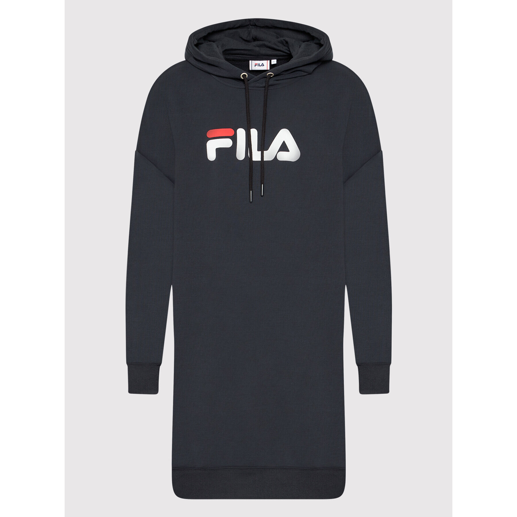 Fila Úpletové šaty Elish 688928 Černá Oversize - Pepit.cz