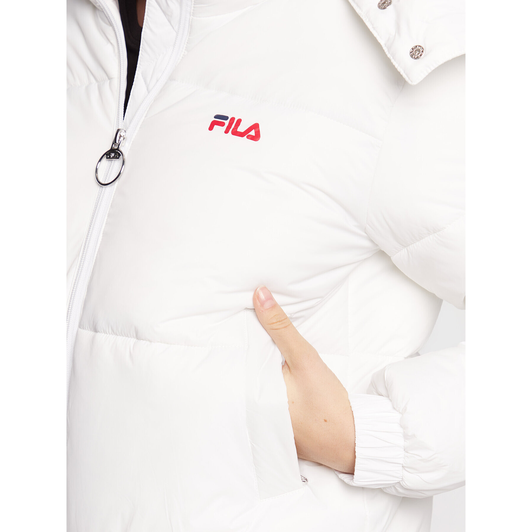 Fila Vatovaná bunda Bender FAW0259 Bílá Regular Fit - Pepit.cz