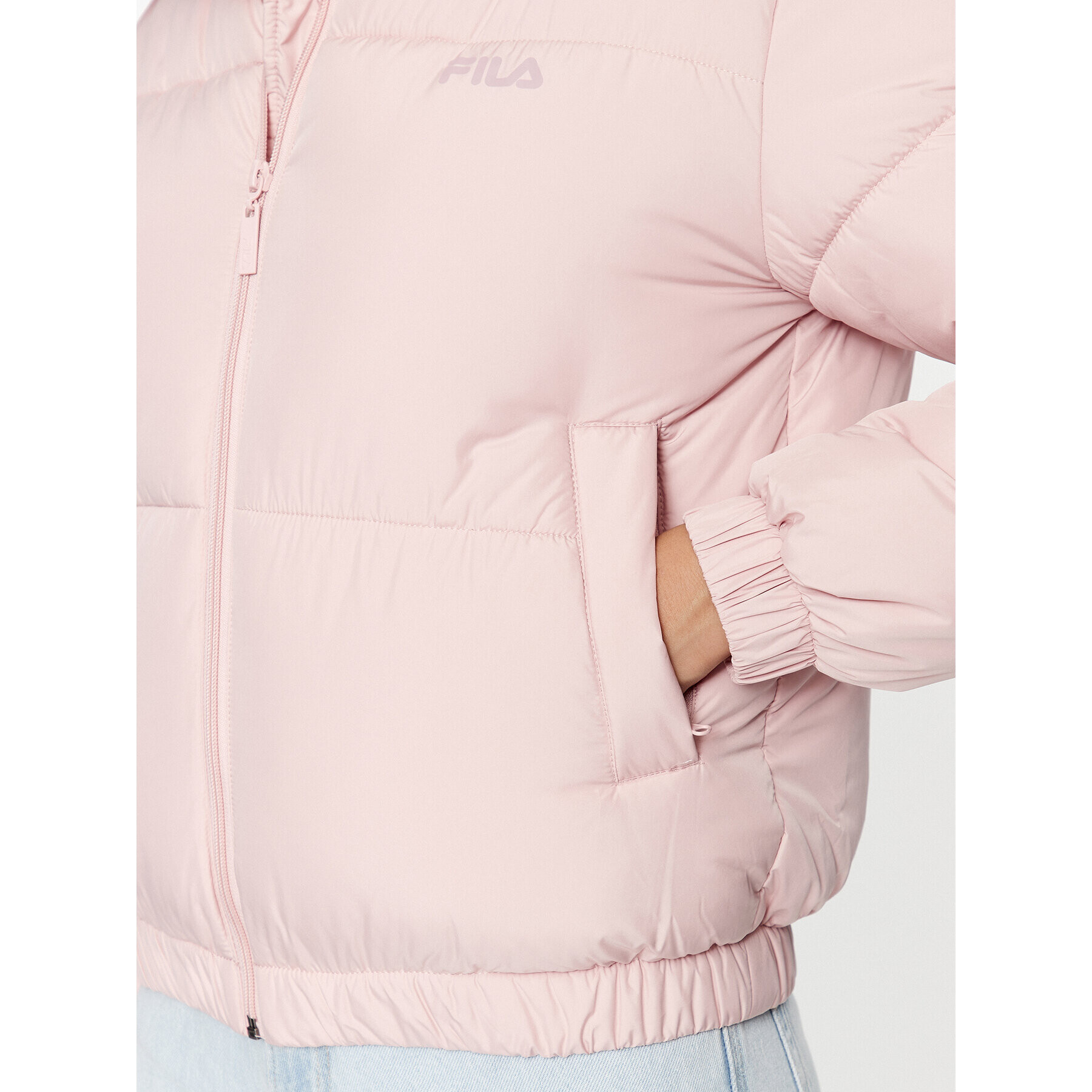 Fila Vatovaná bunda FAW0549 Růžová Regular Fit - Pepit.cz